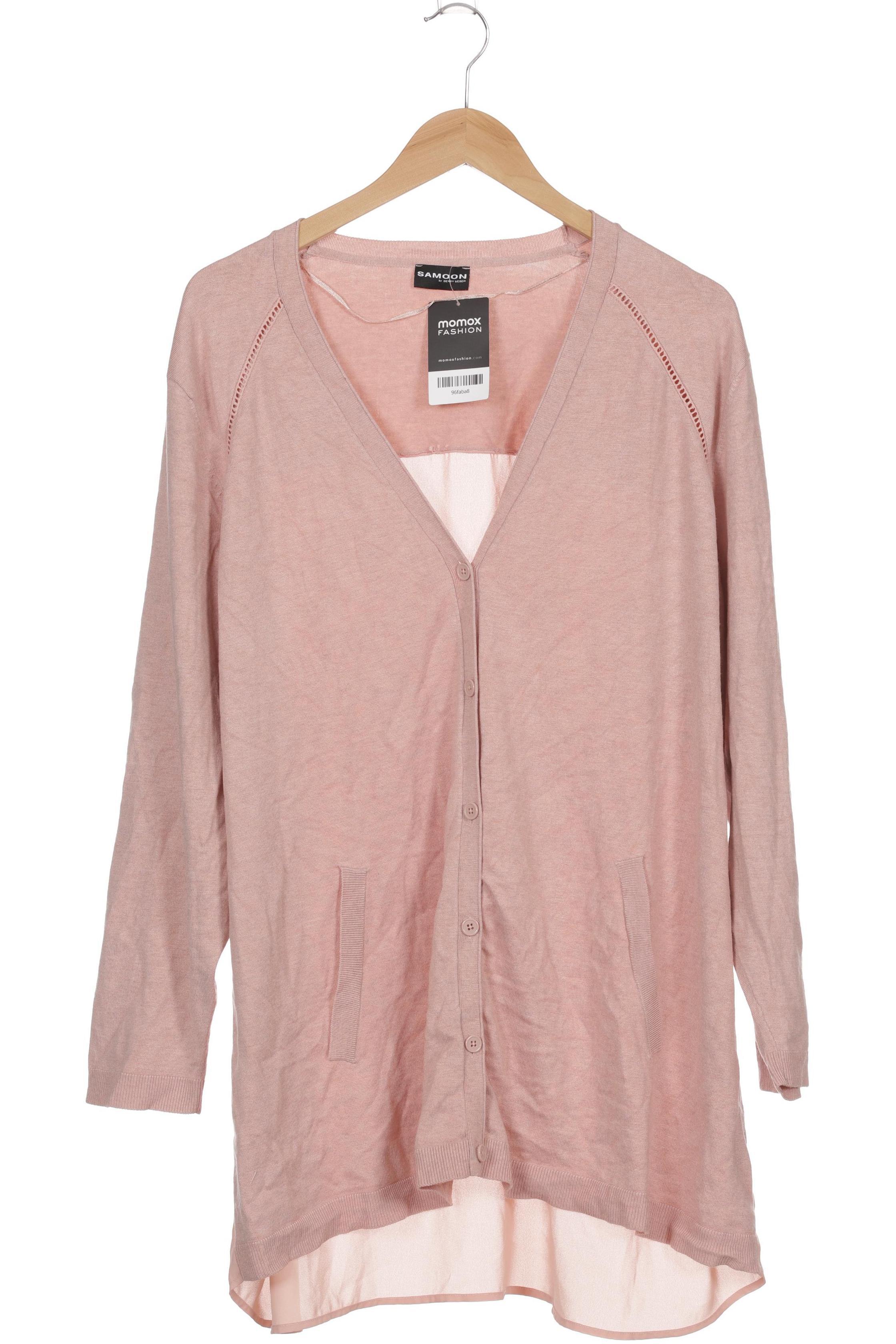 

Samoon by Gerry Weber Damen Strickjacke, pink, Gr. 50