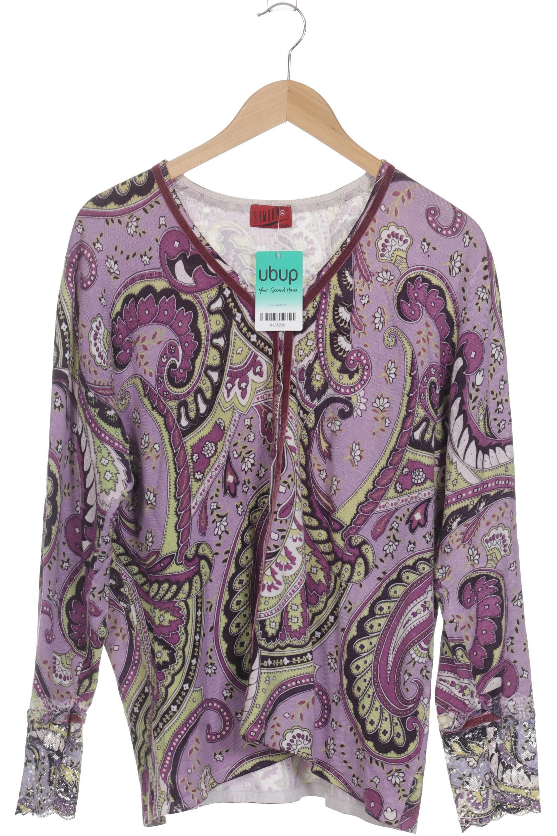 

Samoon by Gerry Weber Damen Strickjacke, lila, Gr. 44