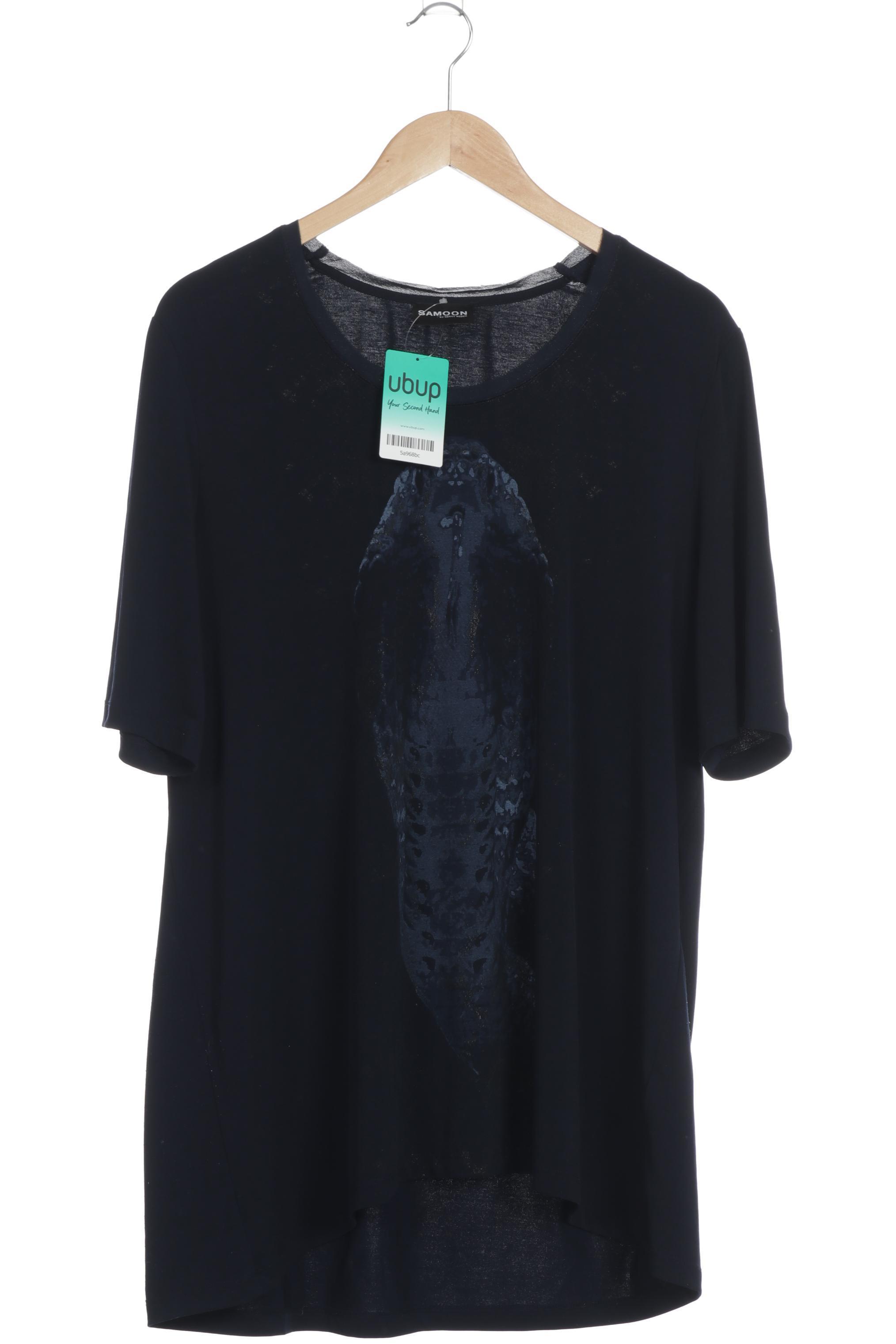 

Samoon by Gerry Weber Damen T-Shirt, schwarz, Gr. 48