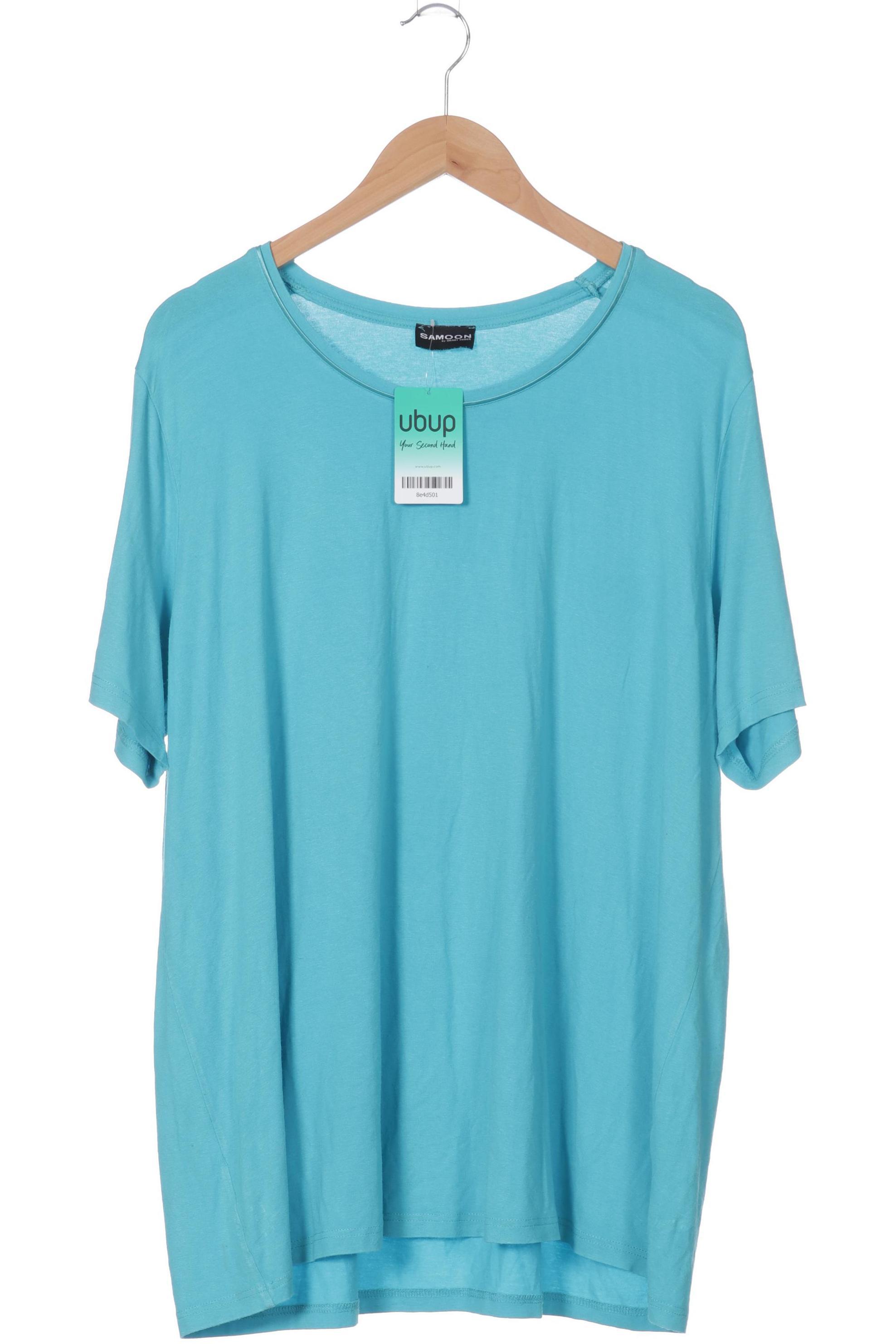 

Samoon by Gerry Weber Damen T-Shirt, blau, Gr. 50