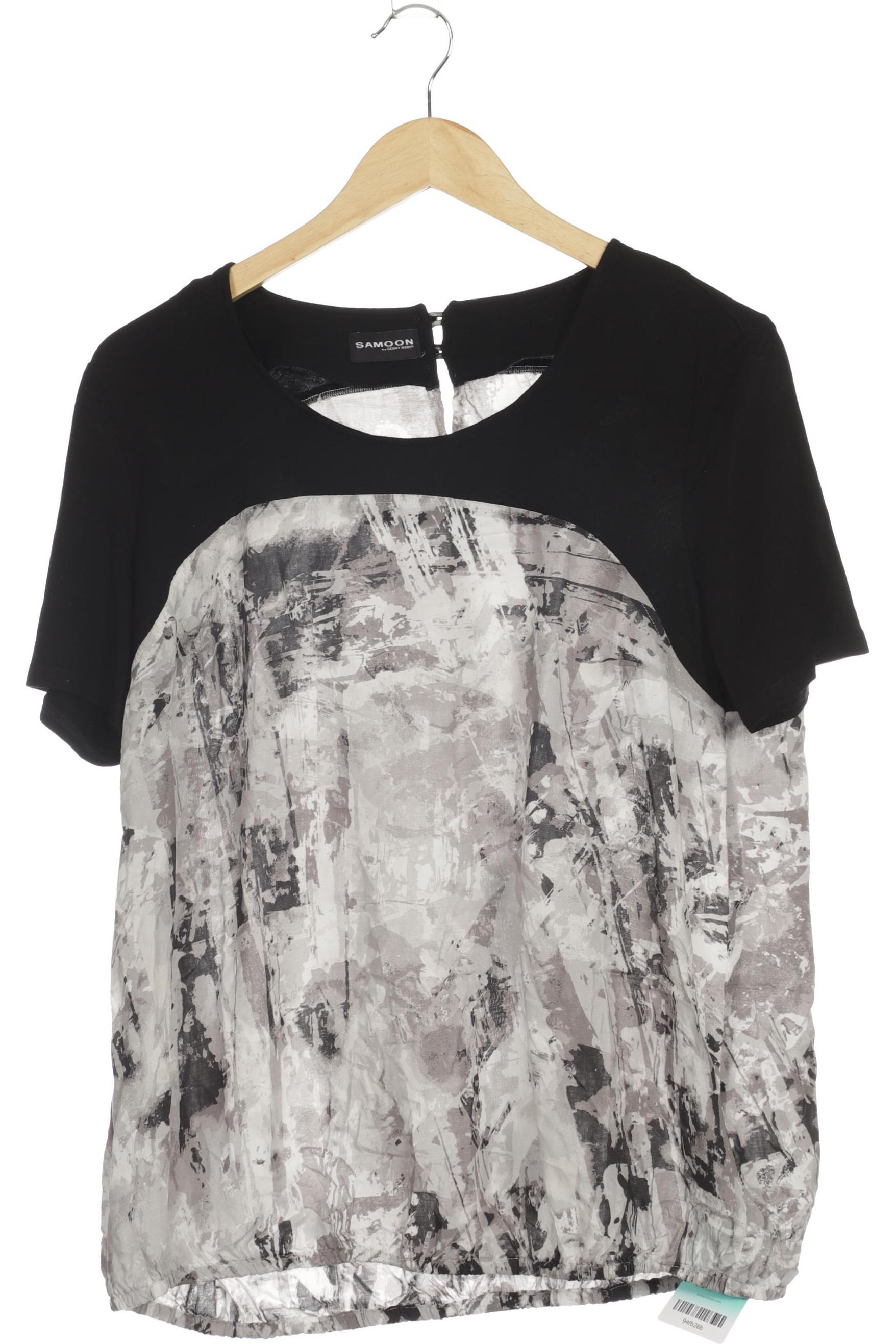 

Samoon by Gerry Weber Damen T-Shirt, grau, Gr. 42