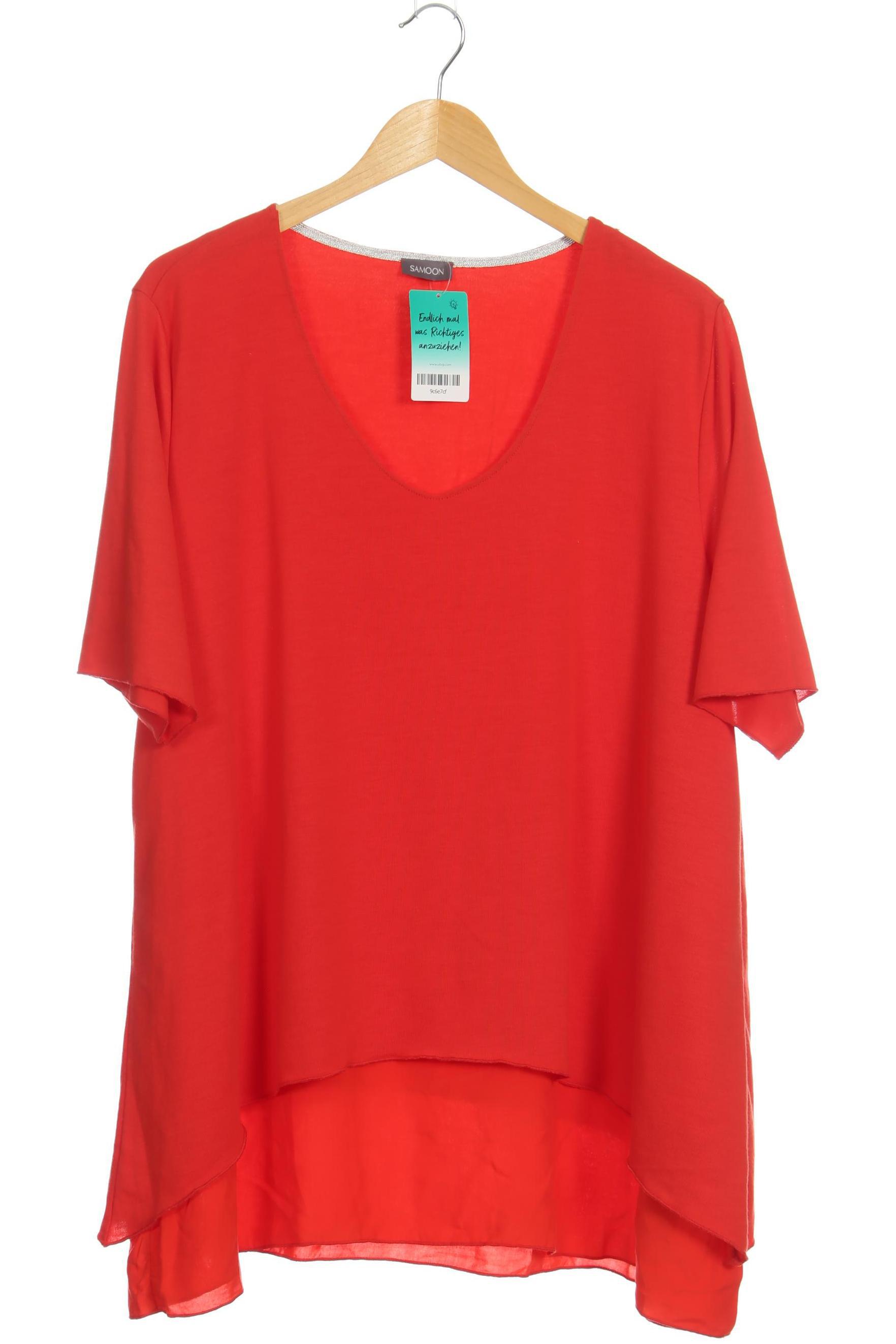 

Samoon by Gerry Weber Damen T-Shirt, rot, Gr. 50