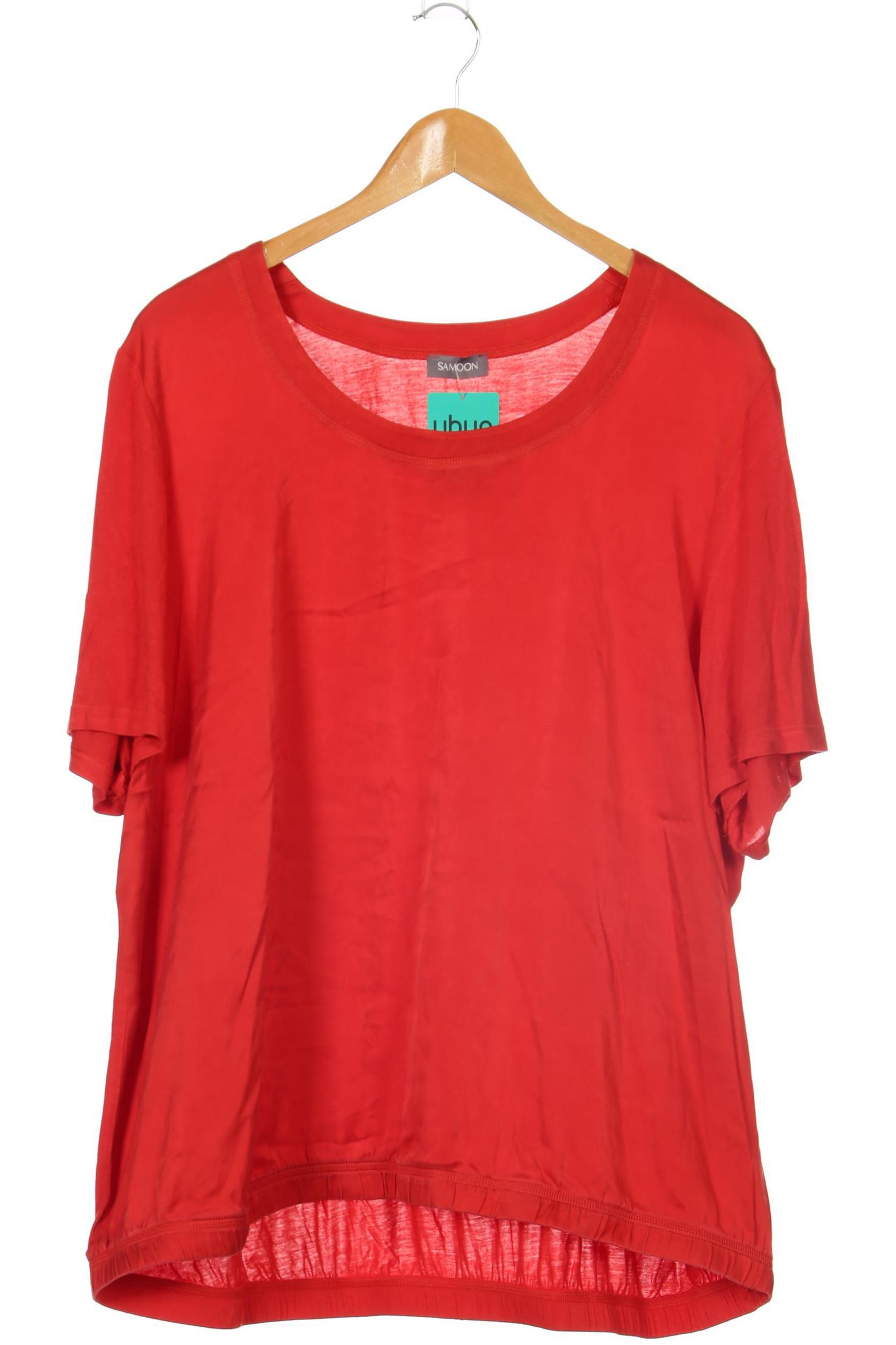 

Samoon by Gerry Weber Damen T-Shirt, rot, Gr. 50