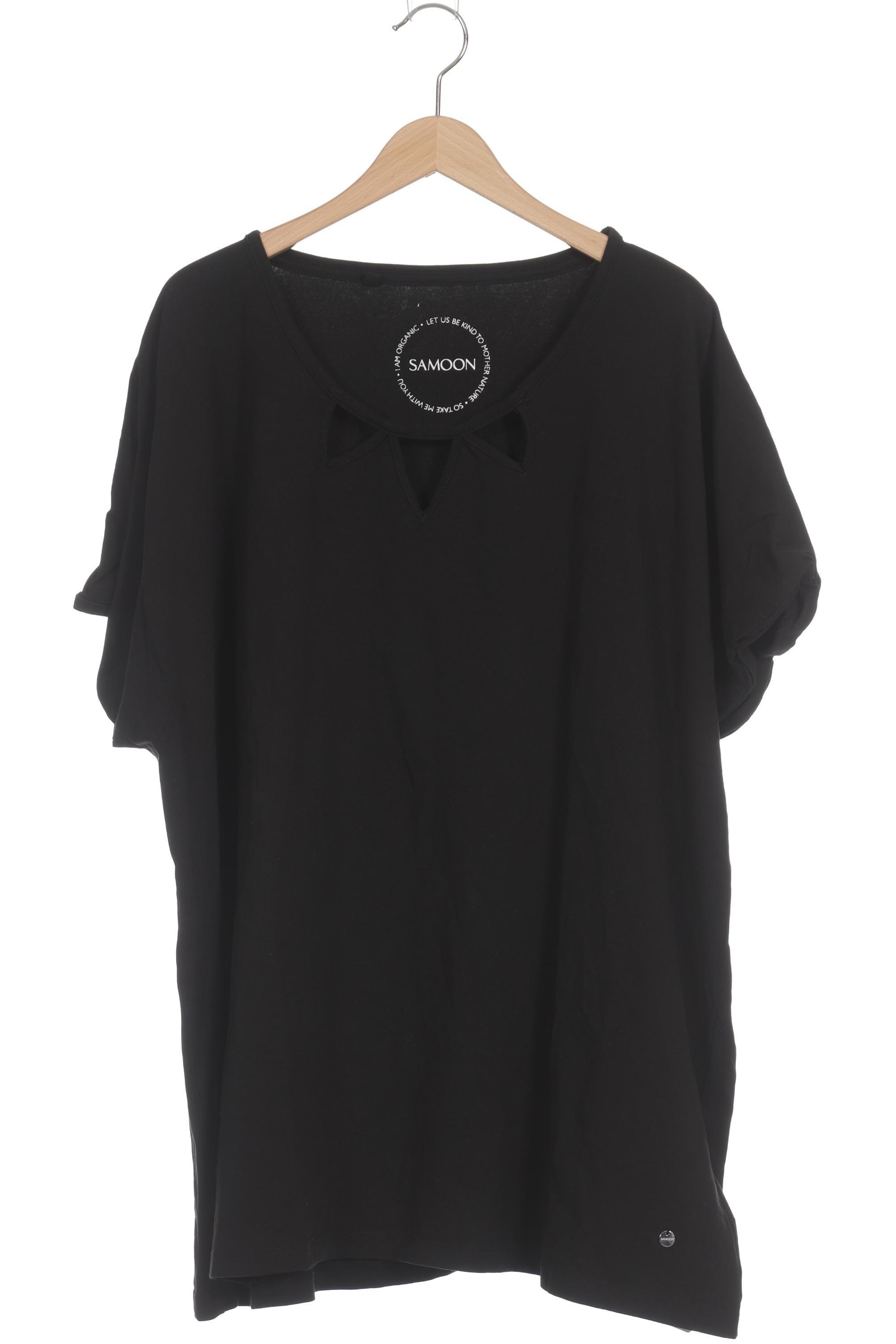 

Samoon by Gerry Weber Damen T-Shirt, schwarz, Gr. 52