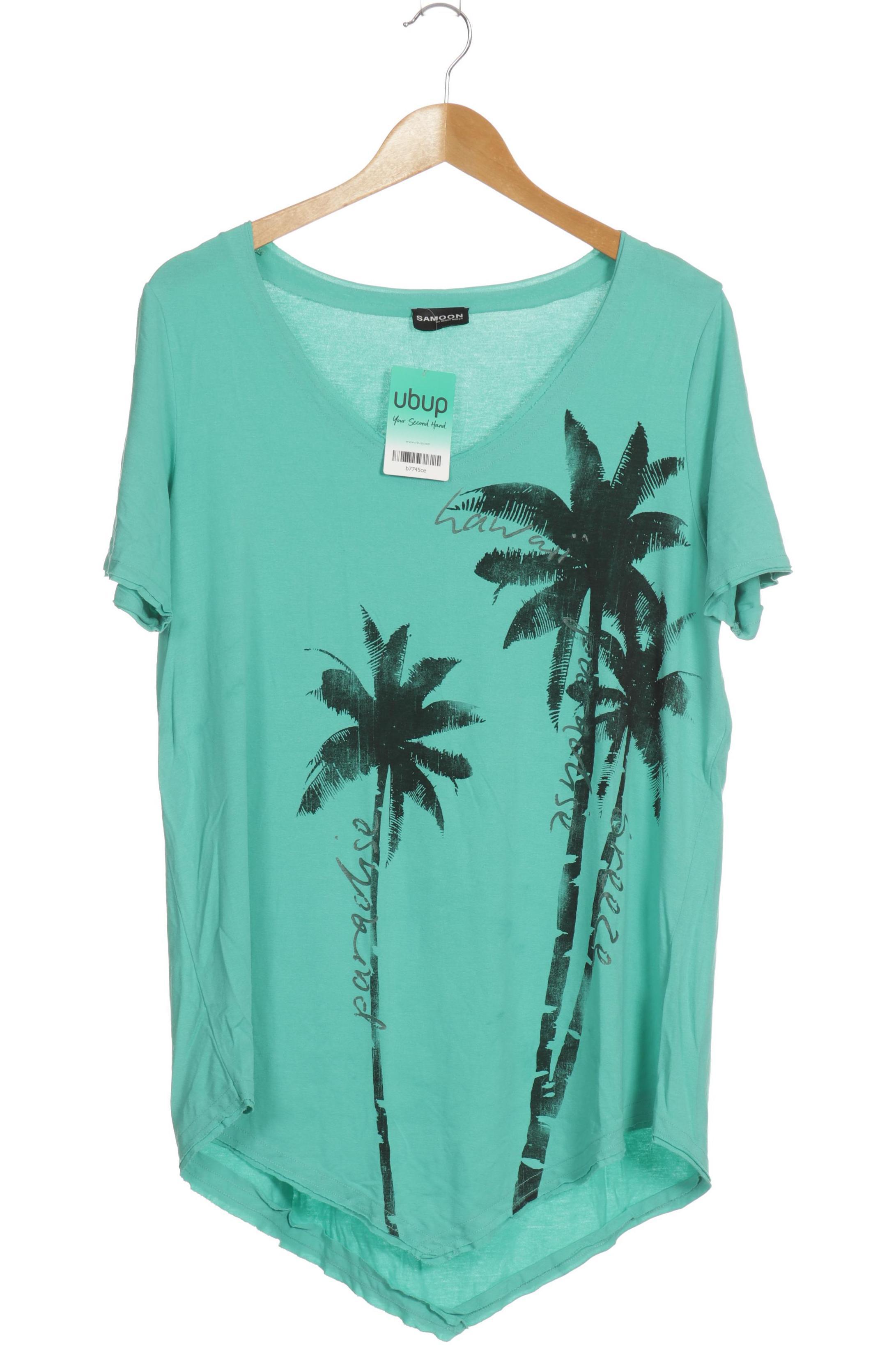 

Samoon by Gerry Weber Damen T-Shirt, türkis, Gr.