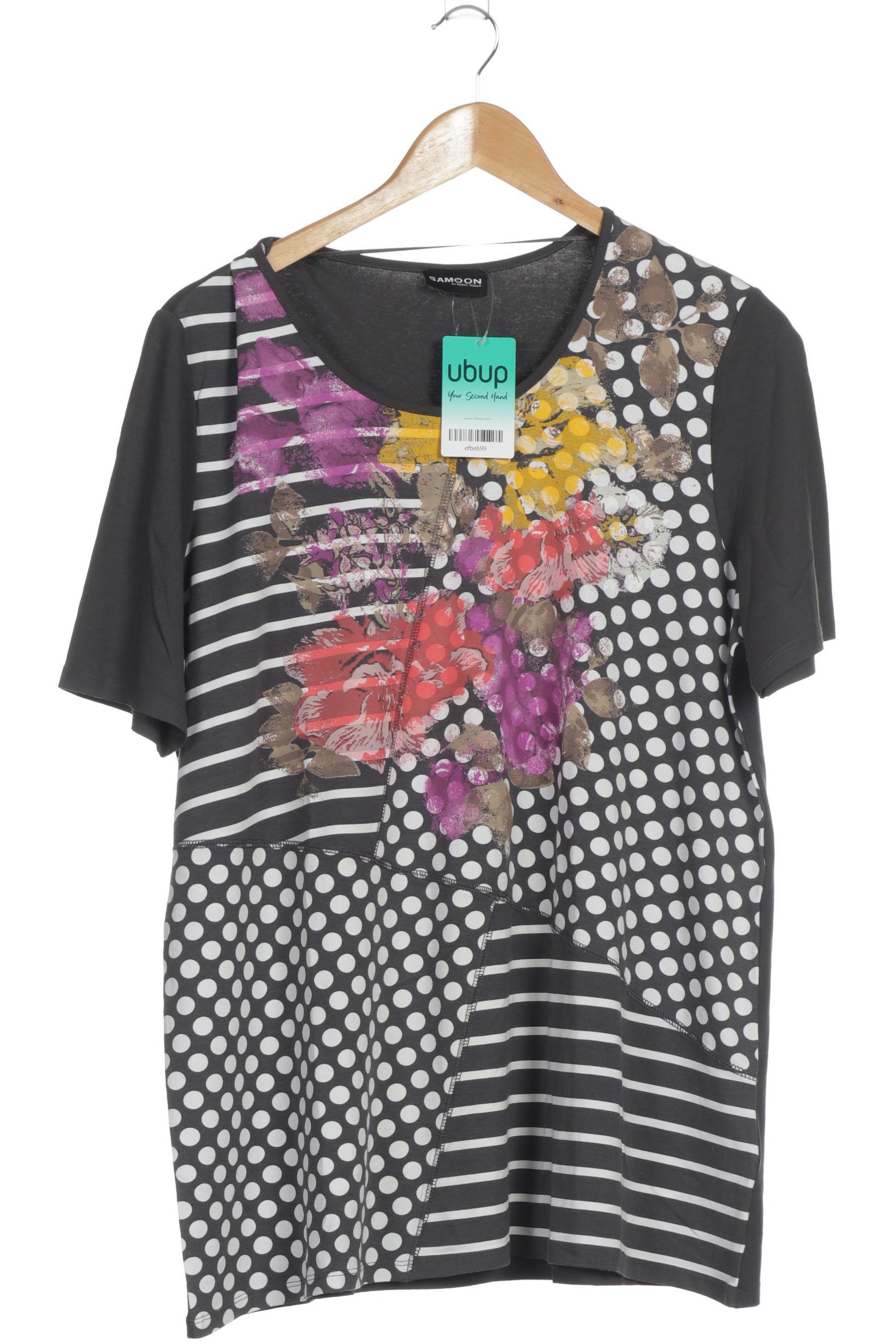 

Samoon by Gerry Weber Damen T-Shirt, grau, Gr. 44