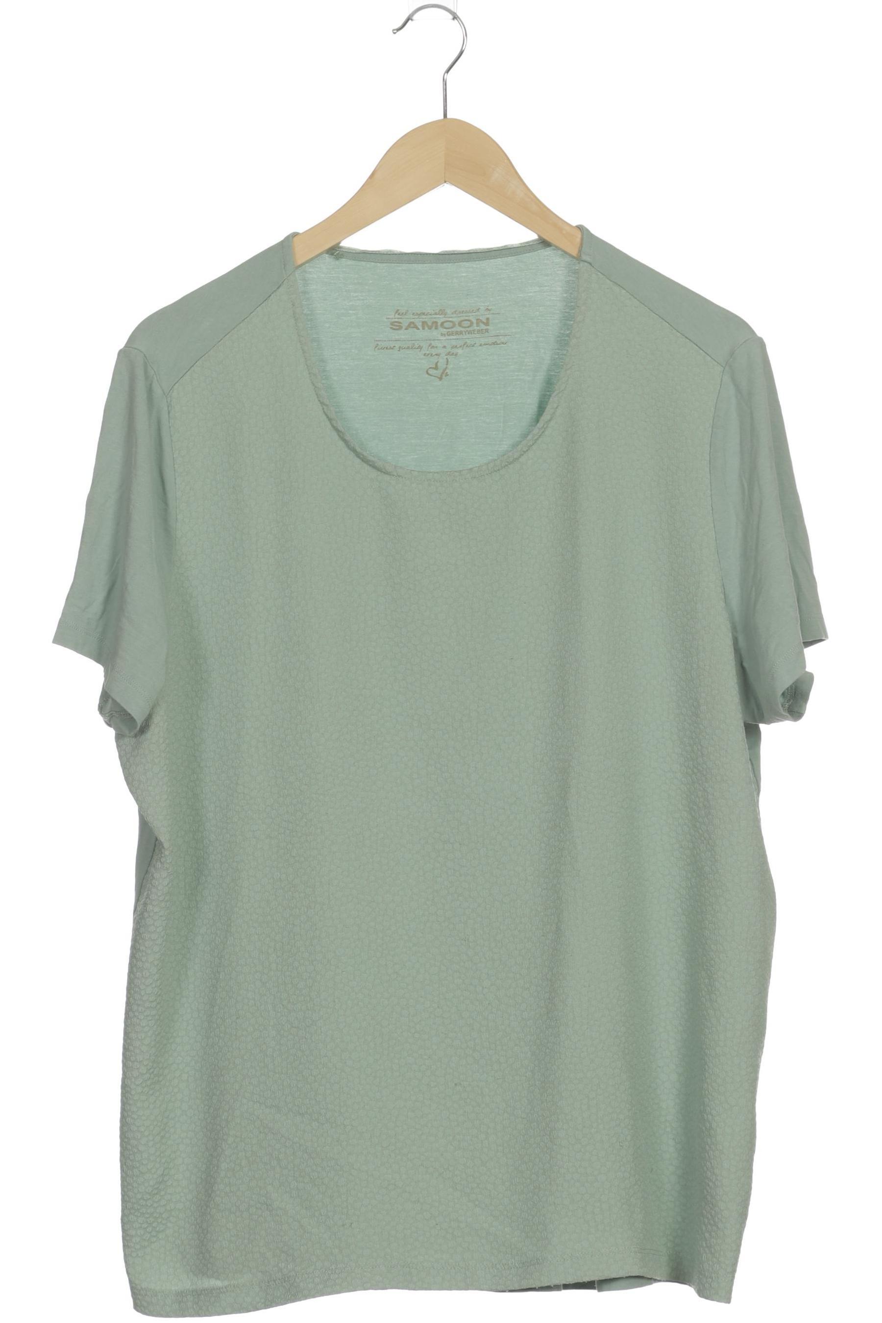 

Samoon by Gerry Weber Damen T-Shirt, grün, Gr. 46