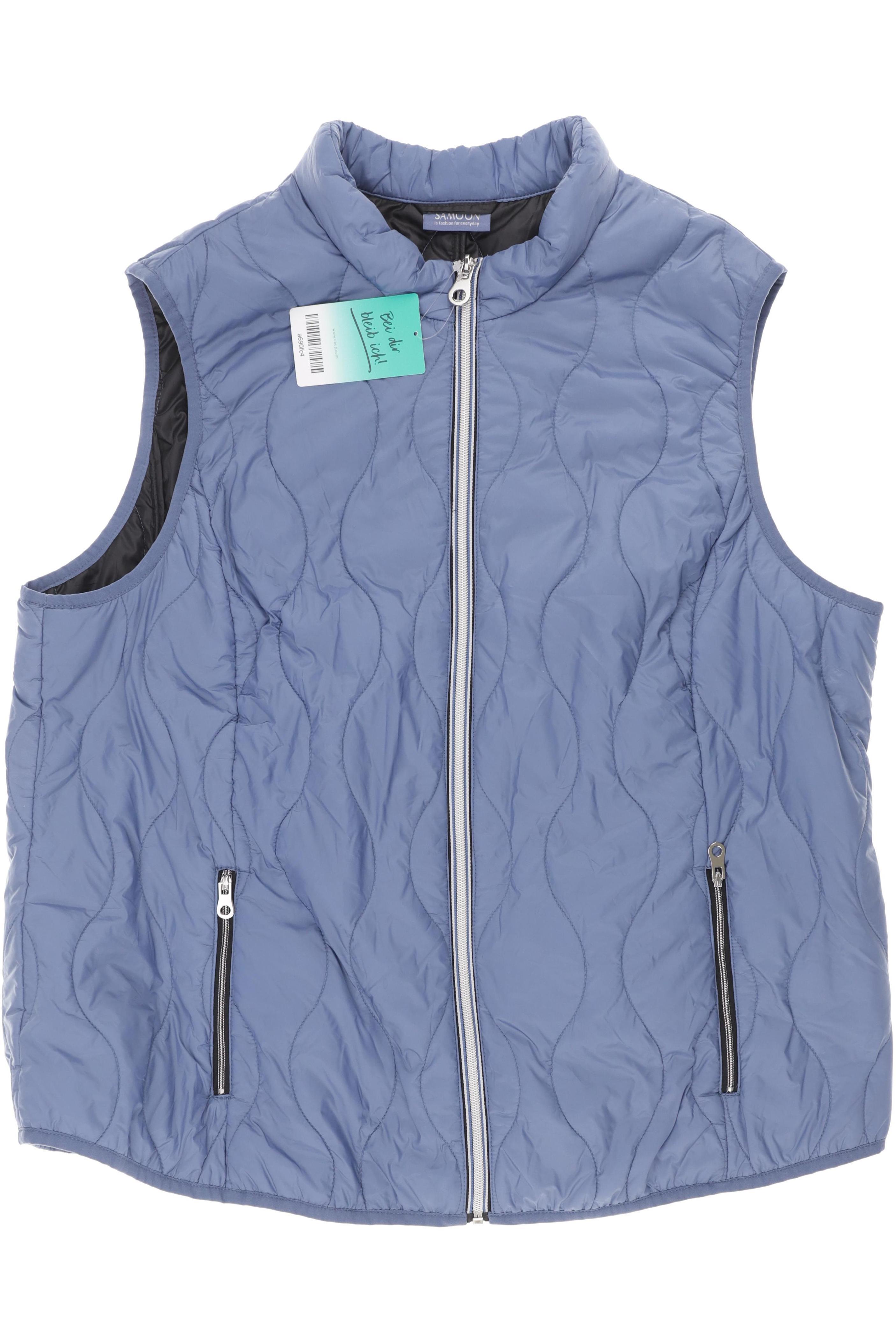 

Samoon by Gerry Weber Damen Weste, blau, Gr. 46