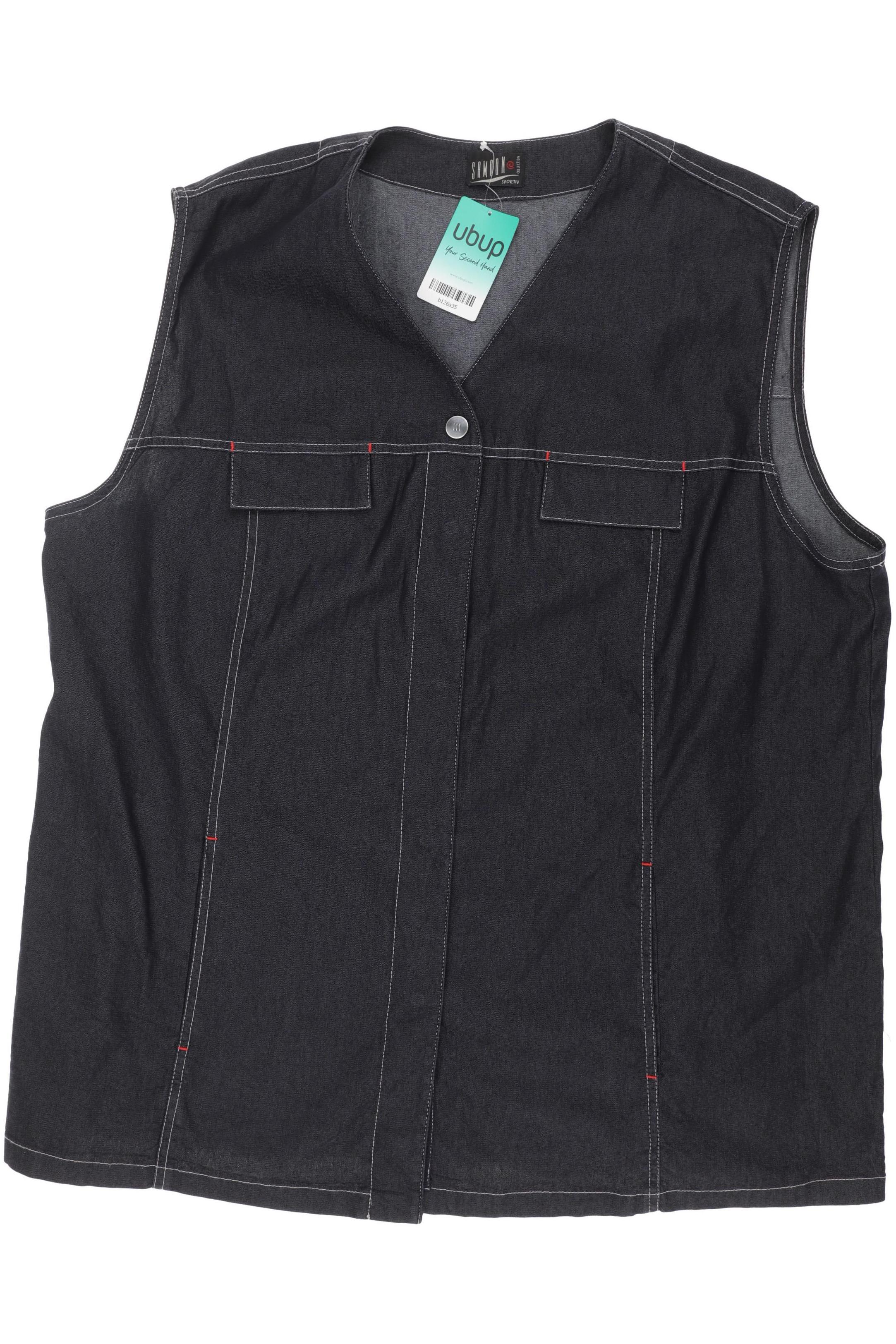 

Samoon by Gerry Weber Damen Weste, blau, Gr. 50