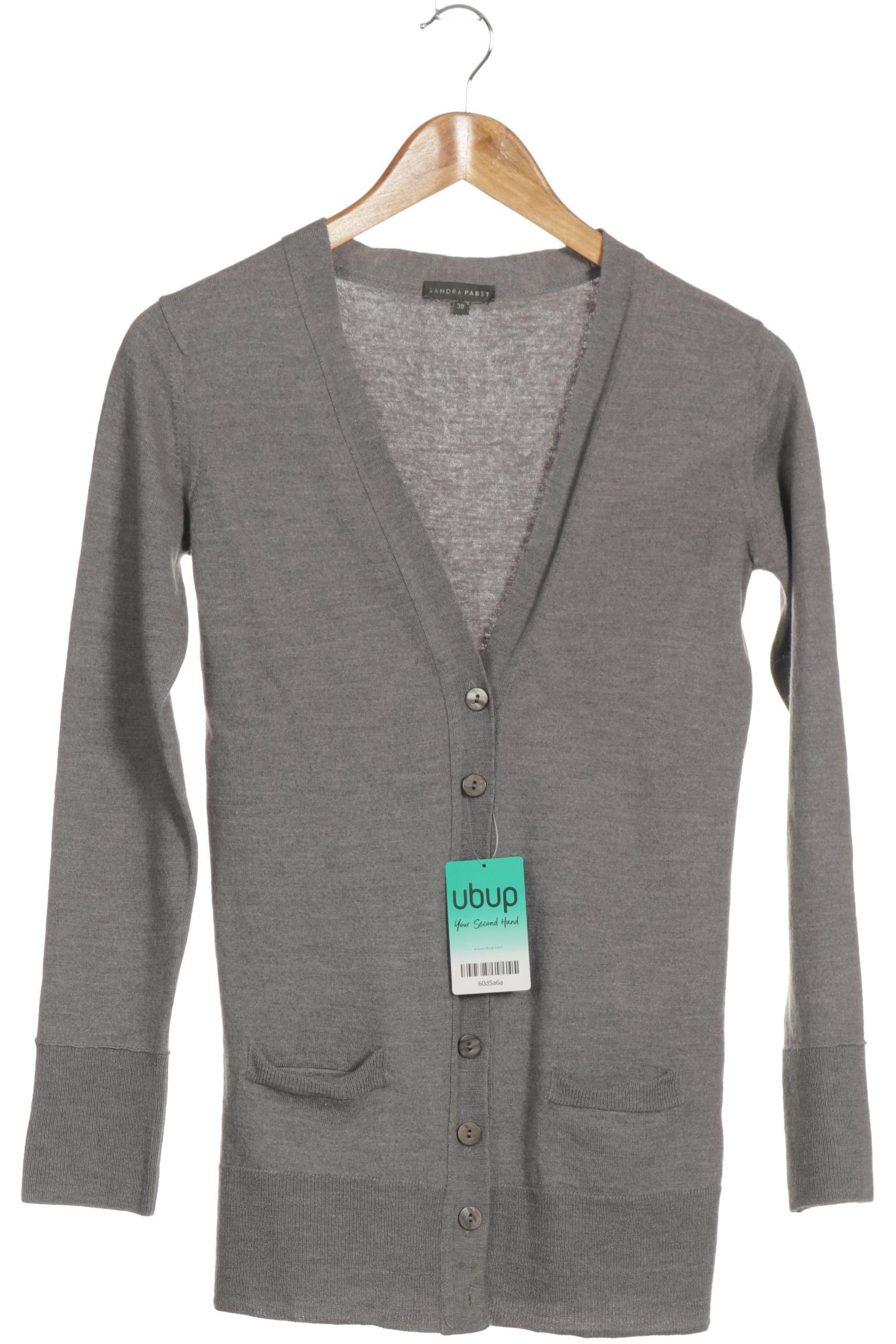 

Sandra Pabst Damen Strickjacke, grau, Gr. 38