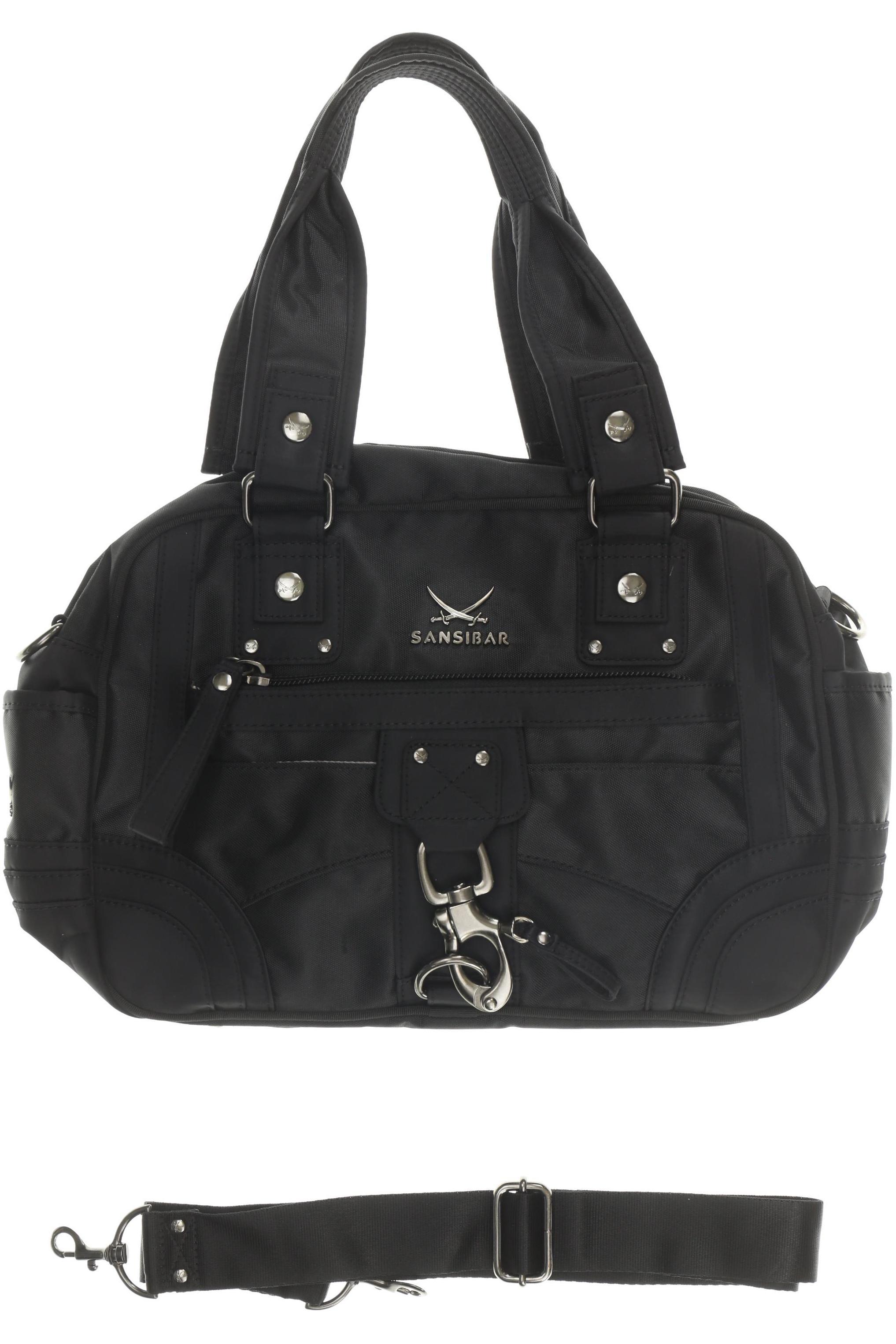 

Sansibar Damen Handtasche, schwarz, Gr.