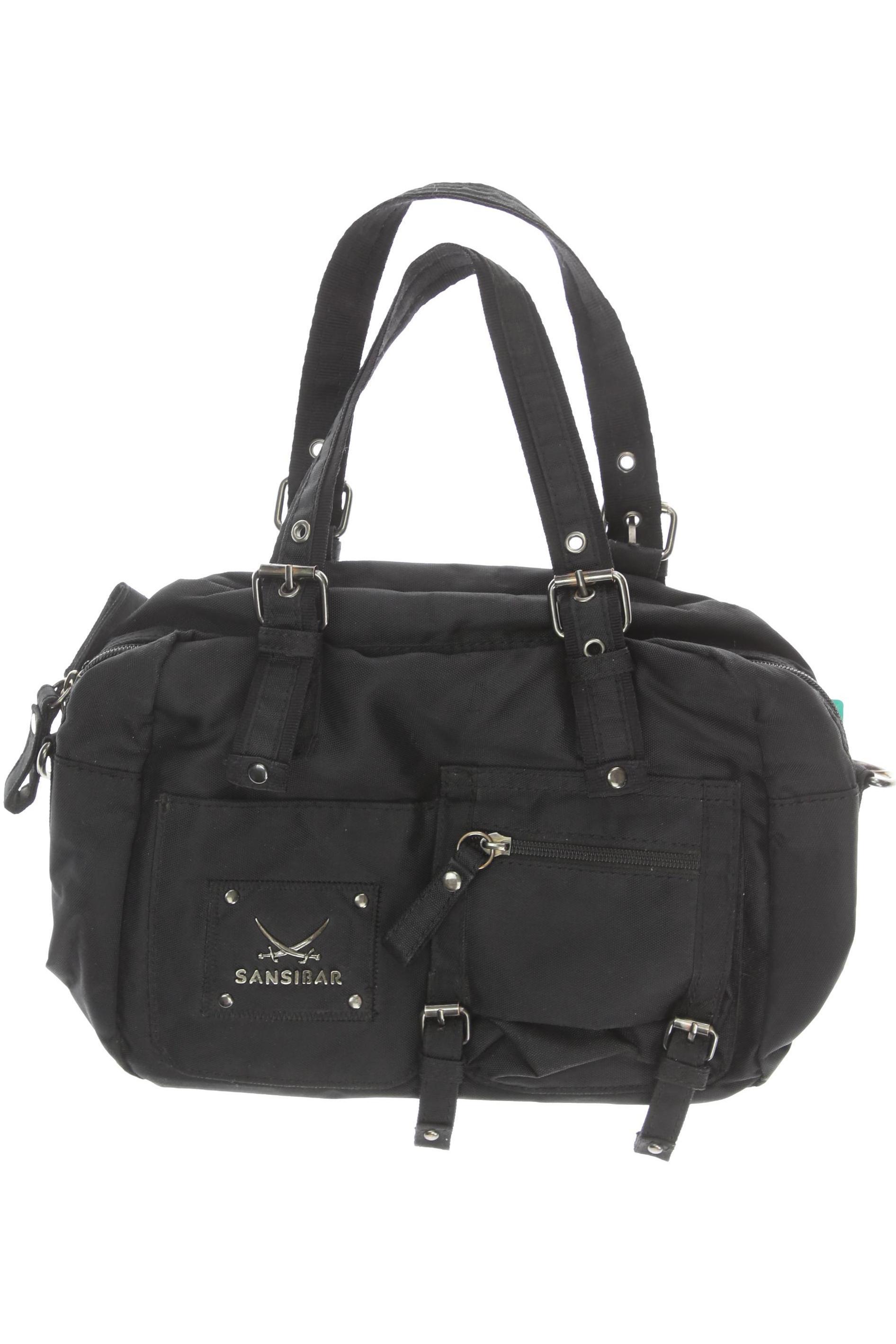 

Sansibar Damen Handtasche, schwarz, Gr.