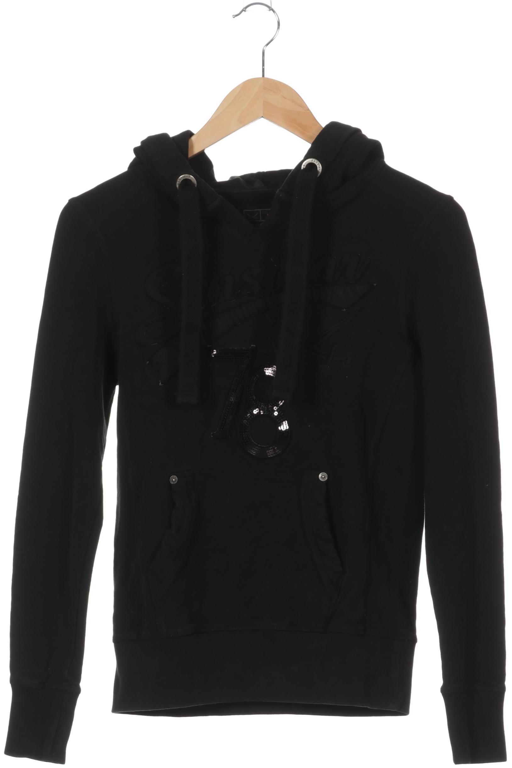 

Sansibar Damen Kapuzenpullover, schwarz, Gr.