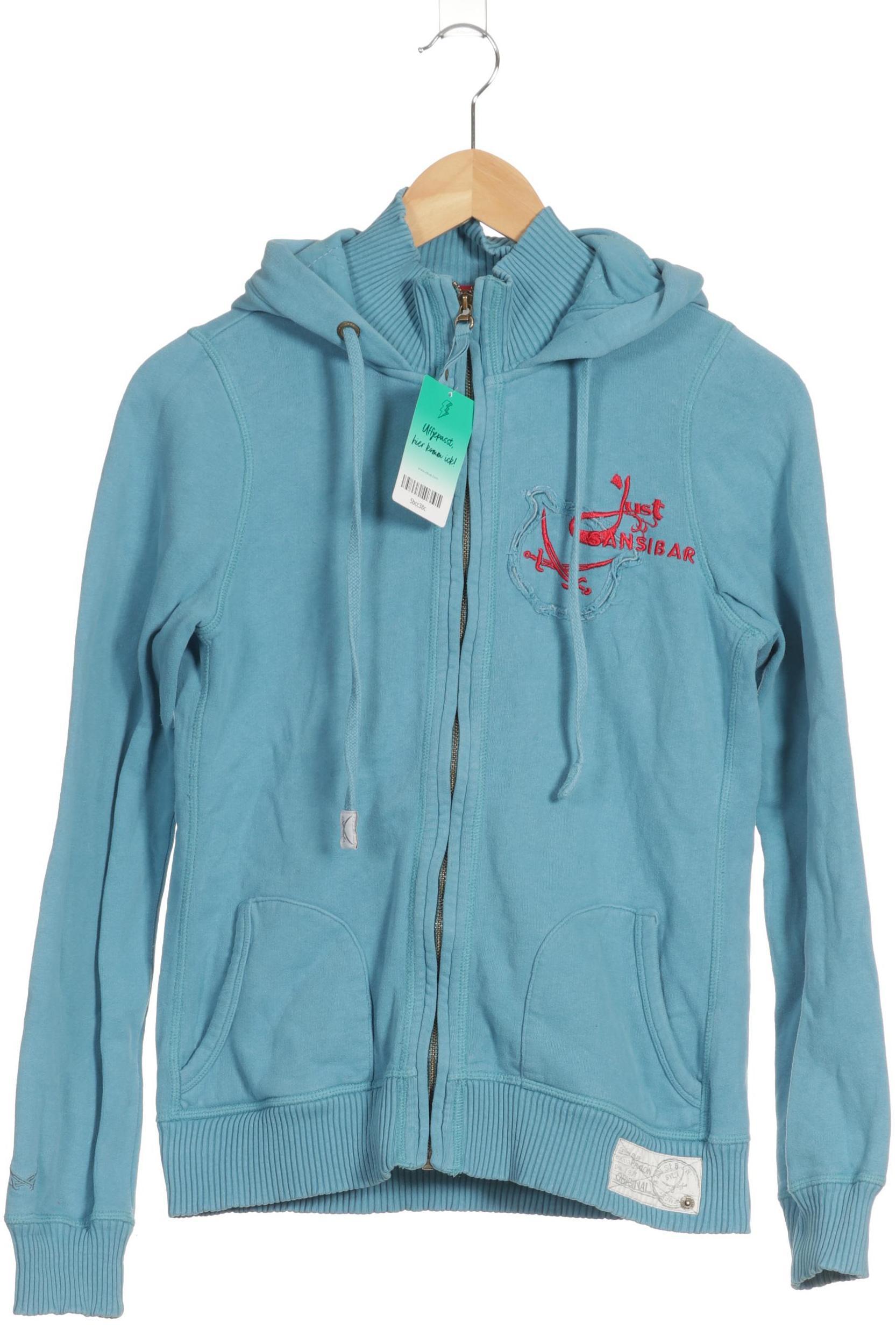 

Sansibar Damen Kapuzenpullover, blau, Gr.
