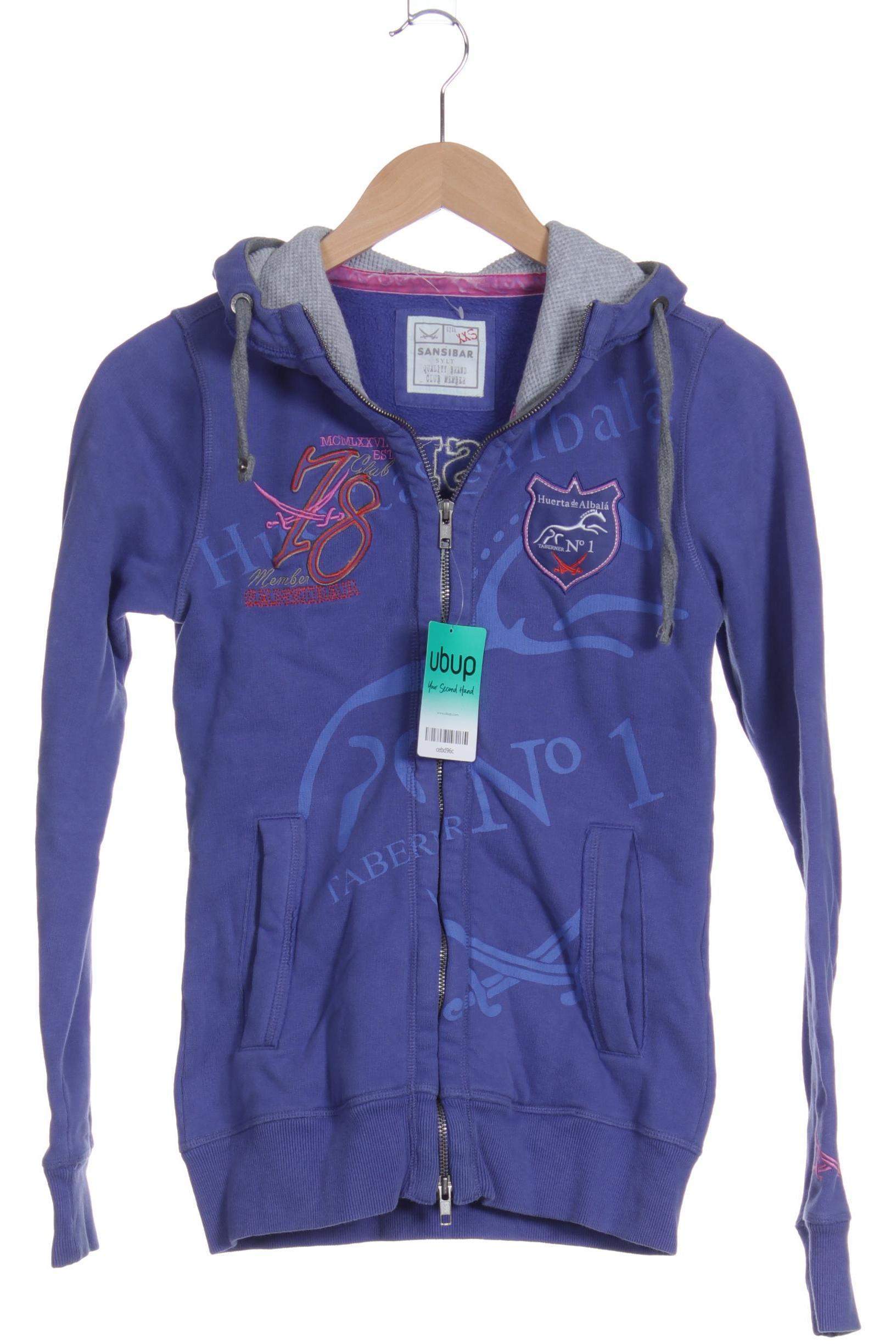 

Sansibar Damen Kapuzenpullover, lila, Gr.