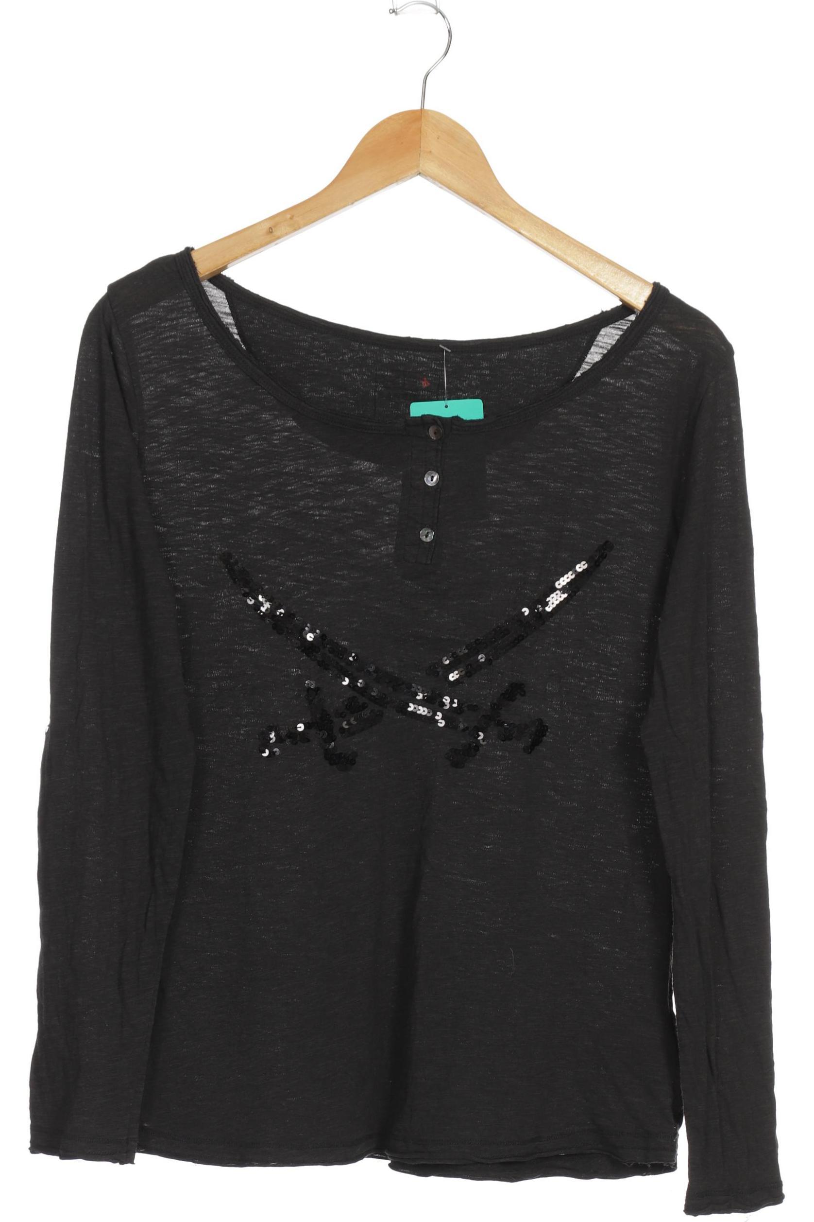 

Sansibar Damen Langarmshirt, grau, Gr.