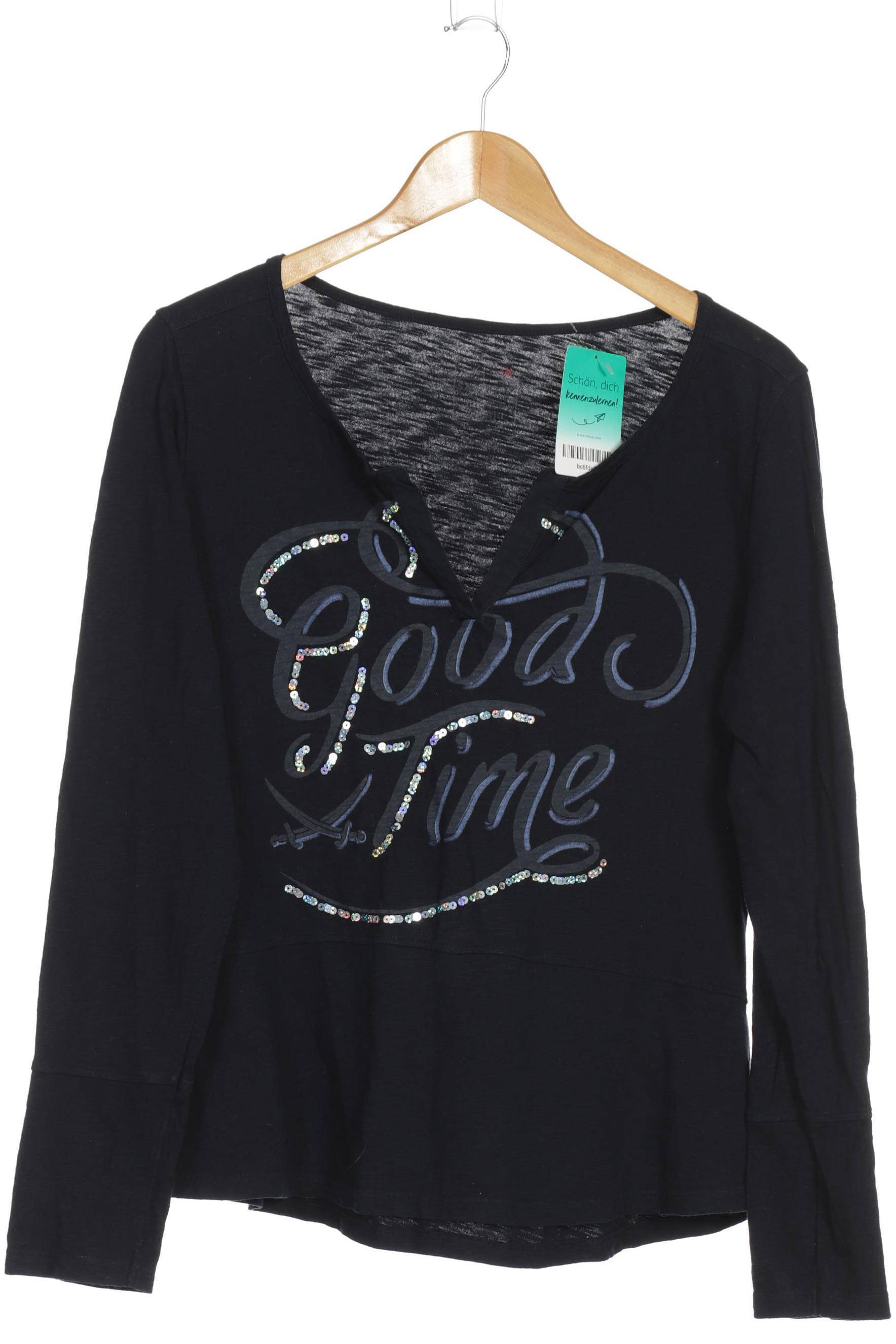 

Sansibar Damen Langarmshirt, blau, Gr.