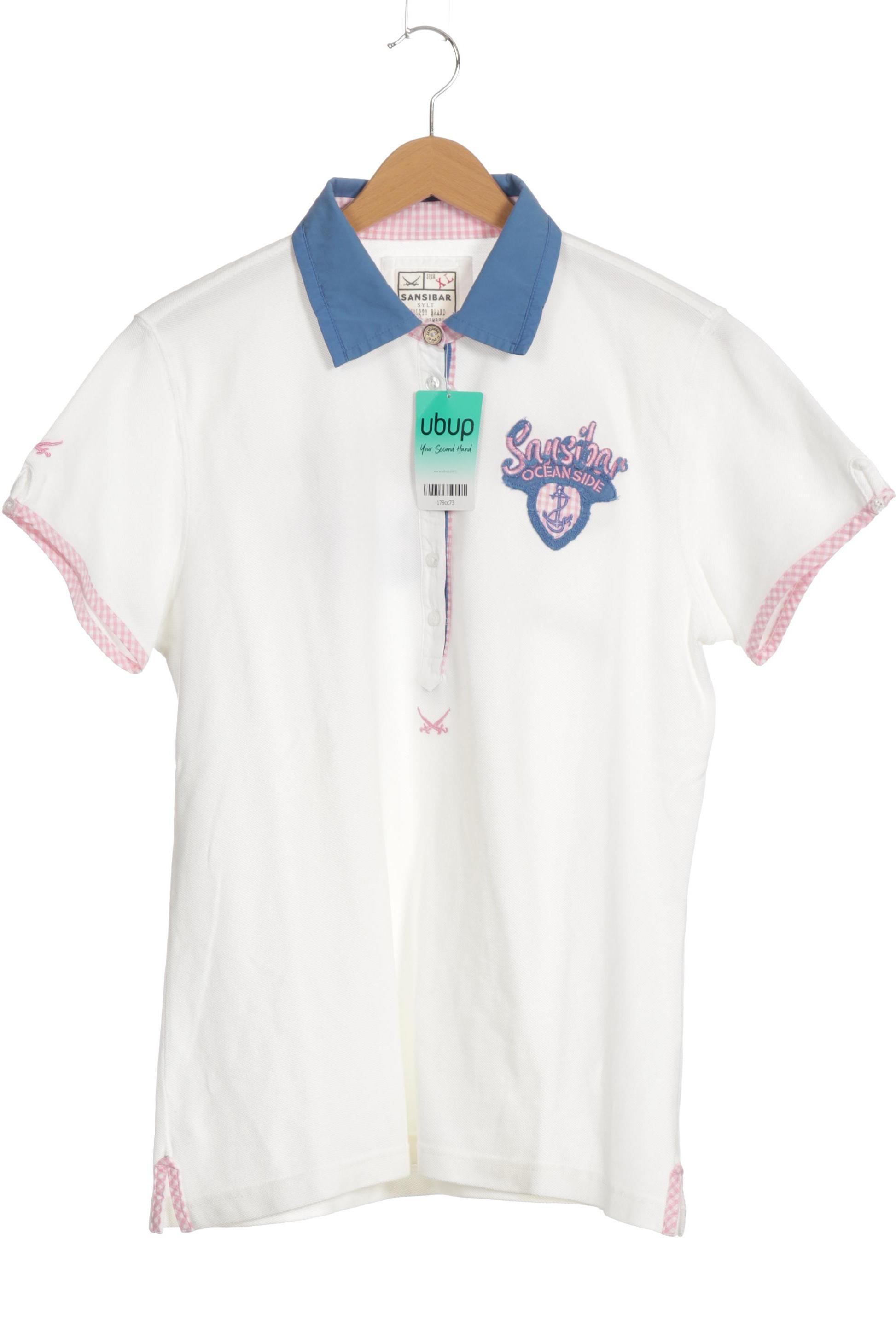 

Sansibar Damen Poloshirt, weiß, Gr.