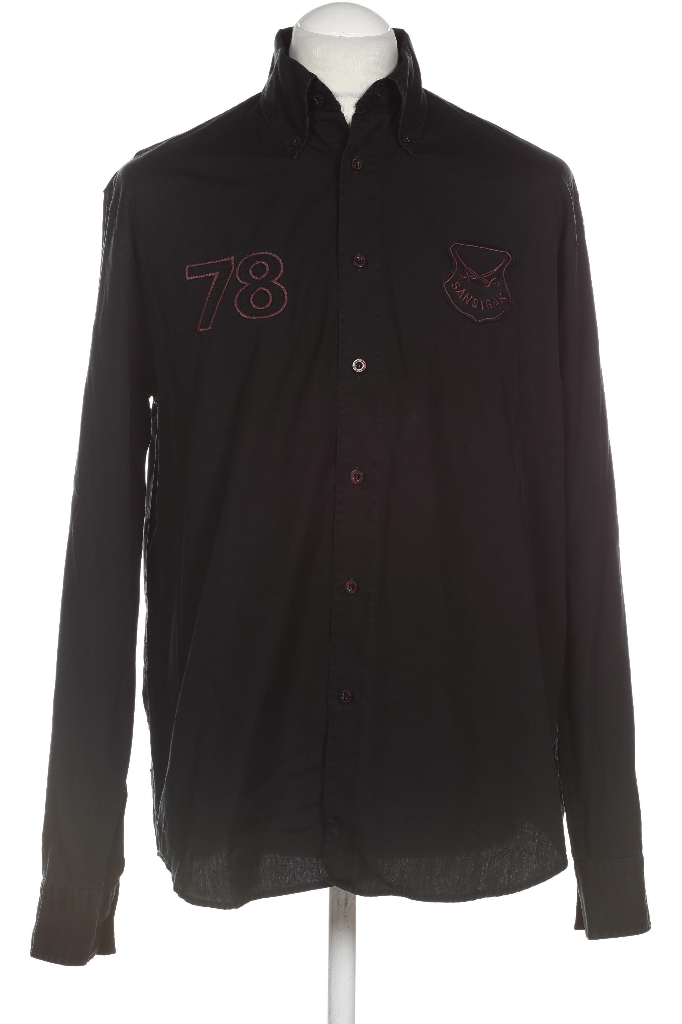 Thumbnail - Sansibar Herren Hemd, schwarz, Gr.