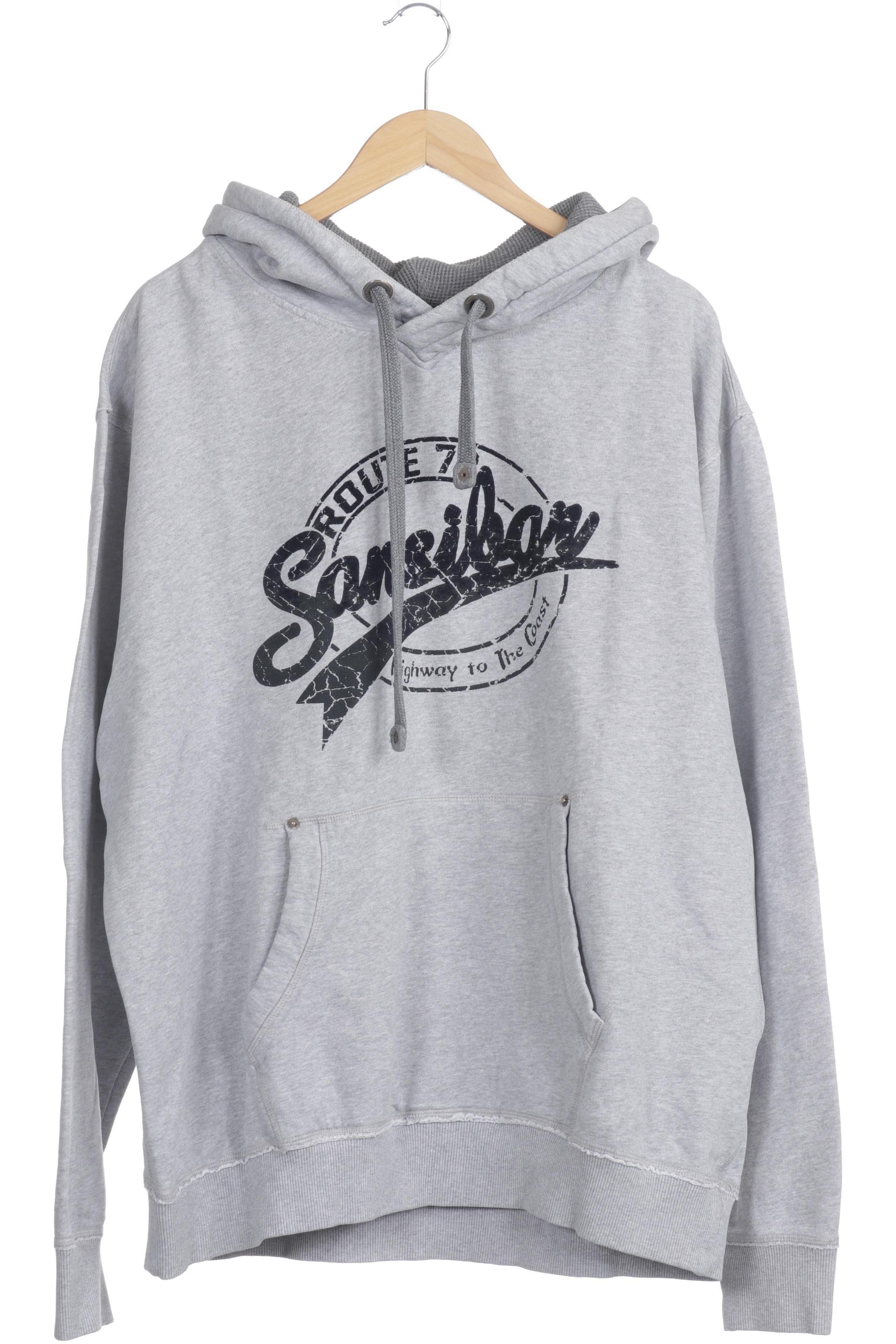 

Sansibar Herren Kapuzenpullover, grau, Gr.