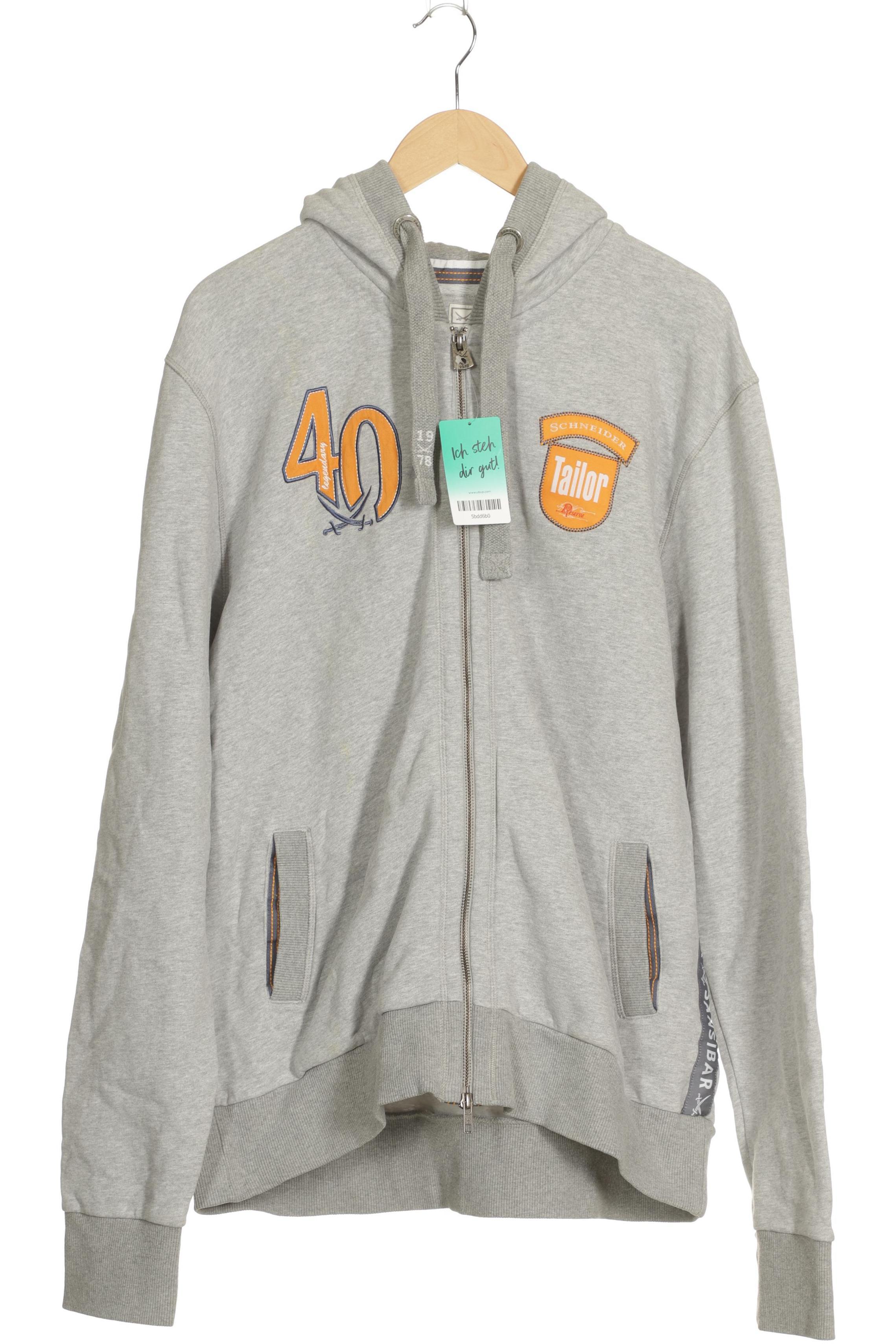 

Sansibar Herren Kapuzenpullover, grau, Gr.