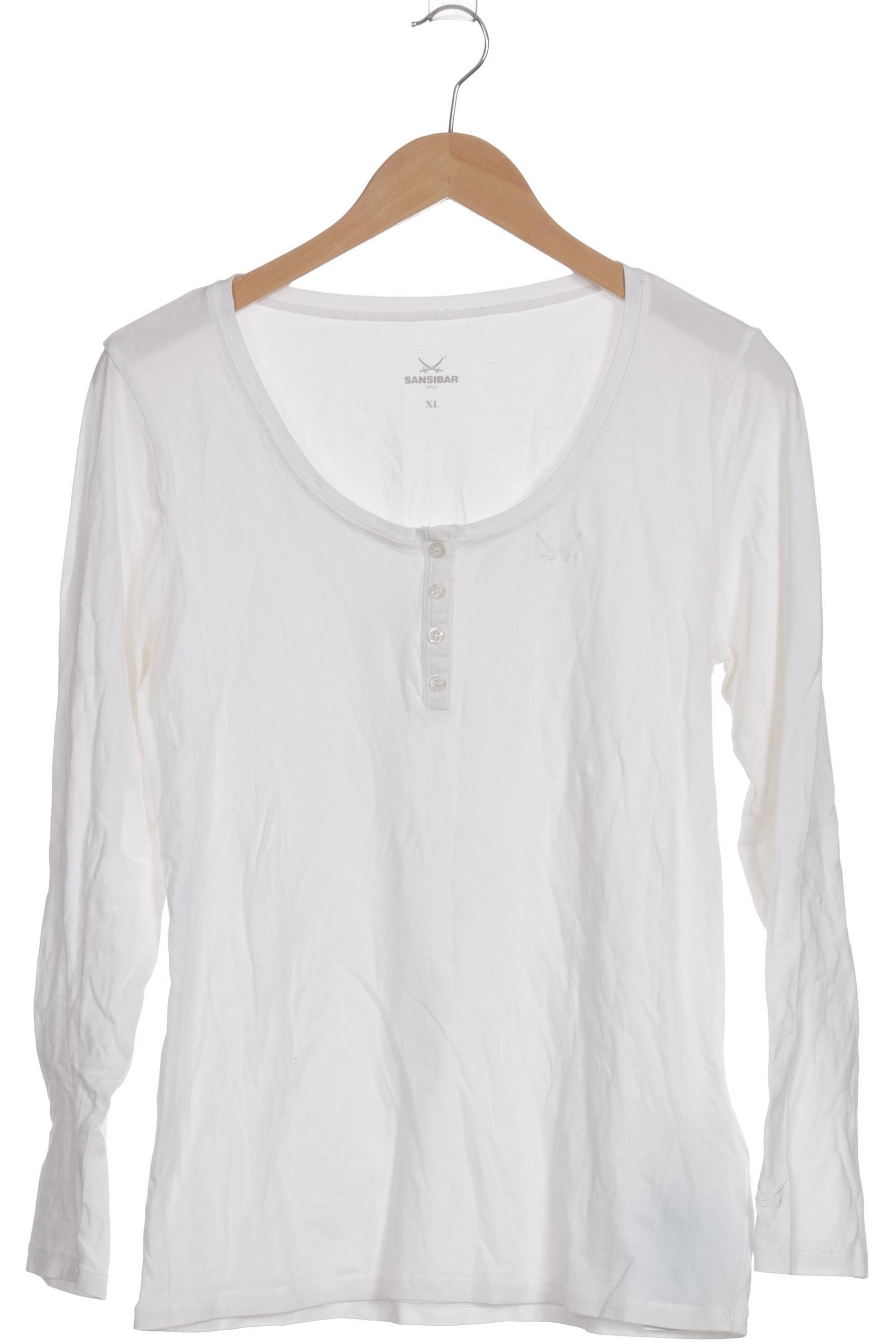 

Sansibar Herren Langarmshirt, weiß, Gr.