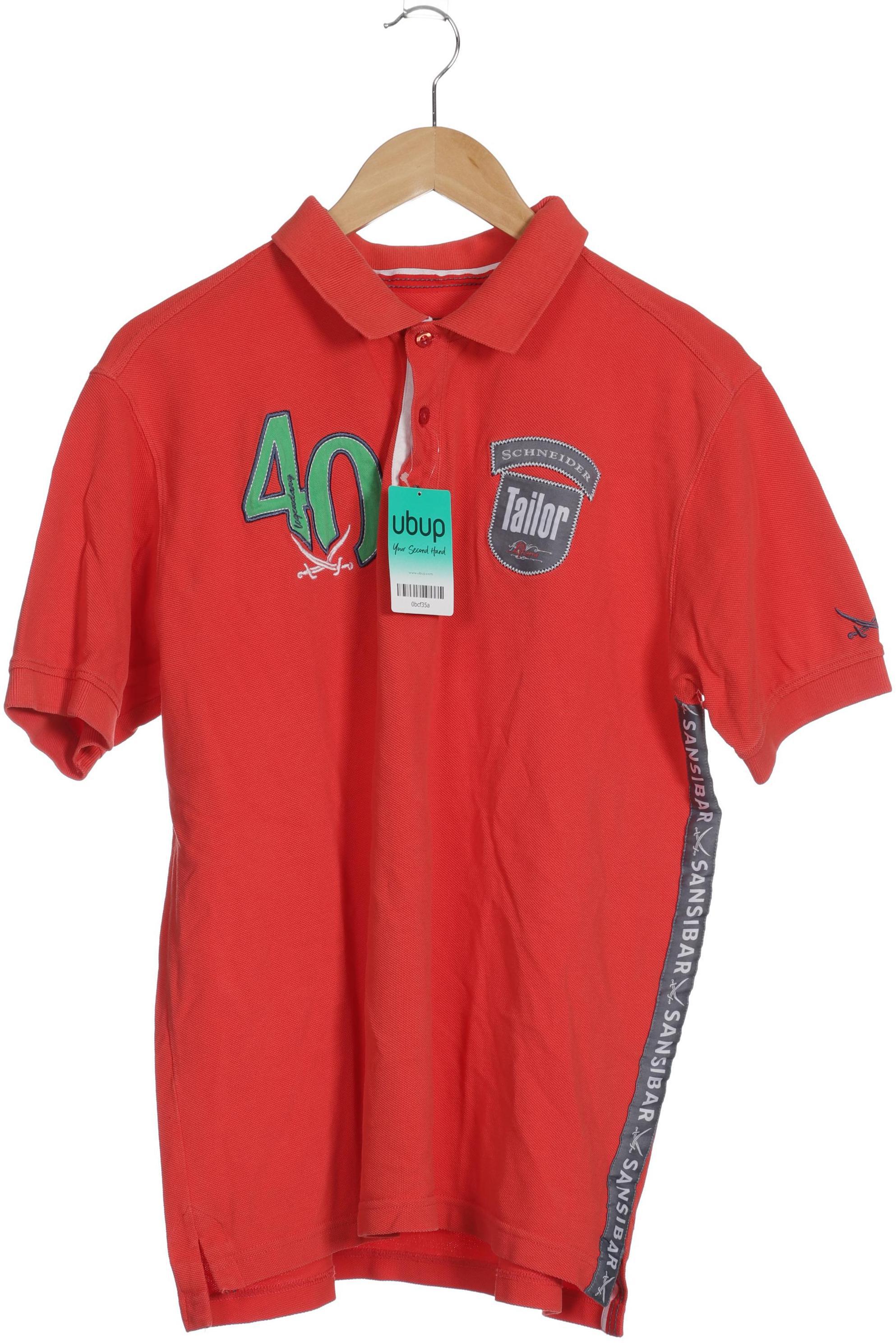 Thumbnail - Sansibar Herren Poloshirt, orange, Gr.