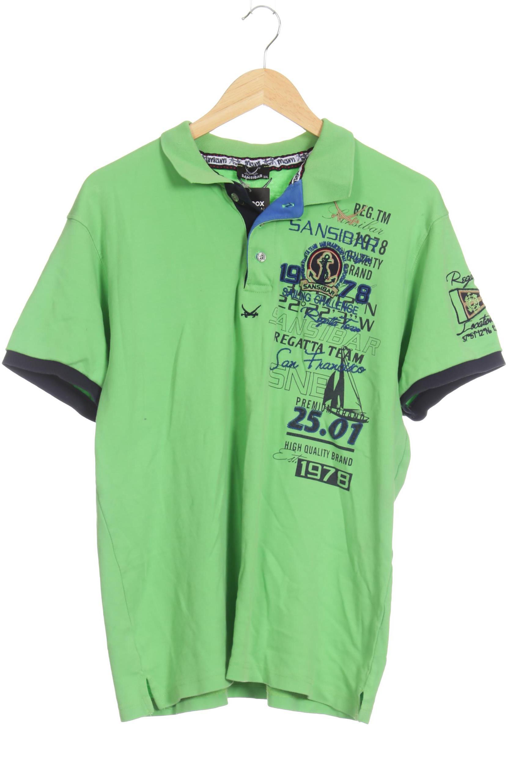 

Sansibar Herren Poloshirt, grün, Gr.