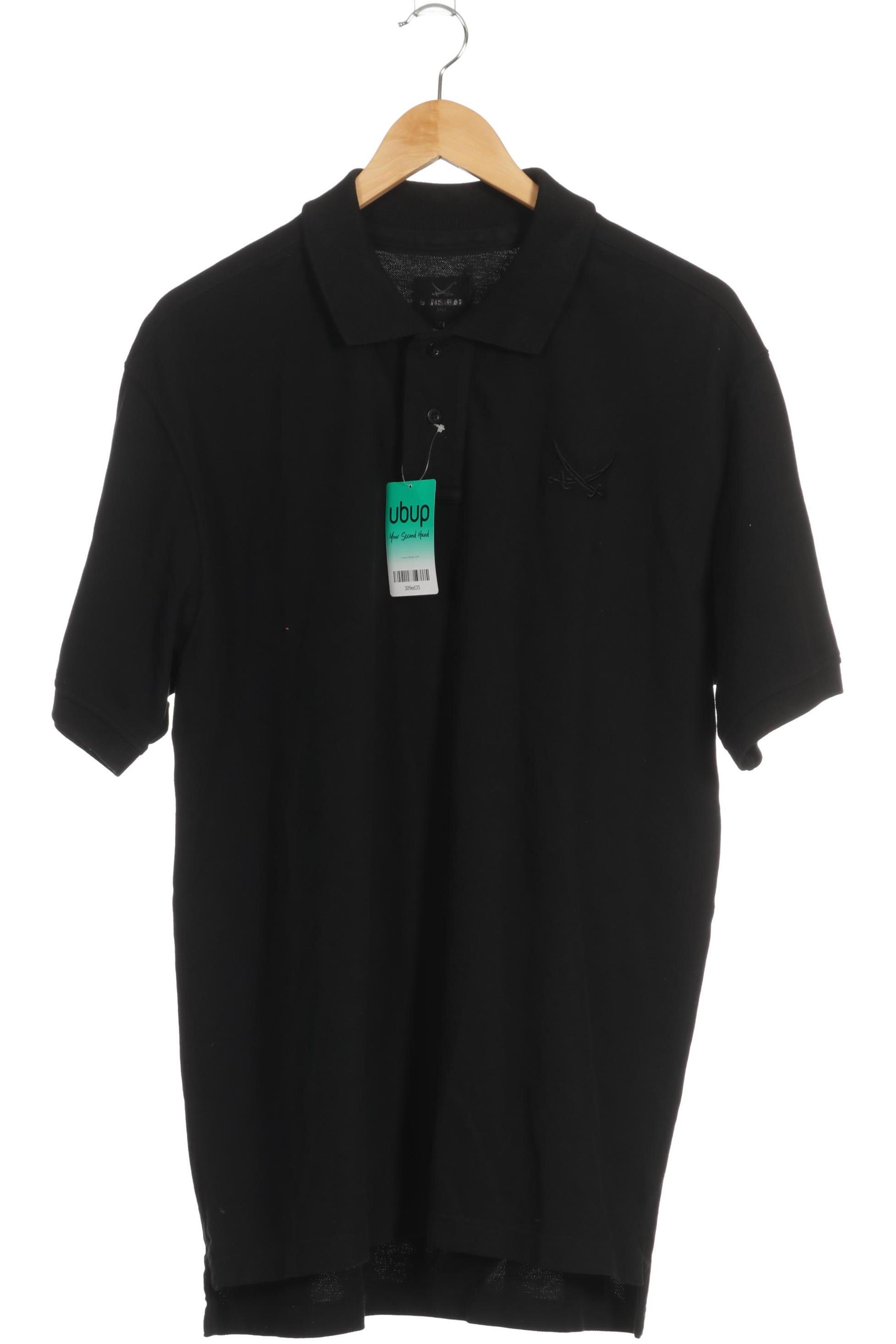 Thumbnail - Sansibar Herren Poloshirt, schwarz, Gr.