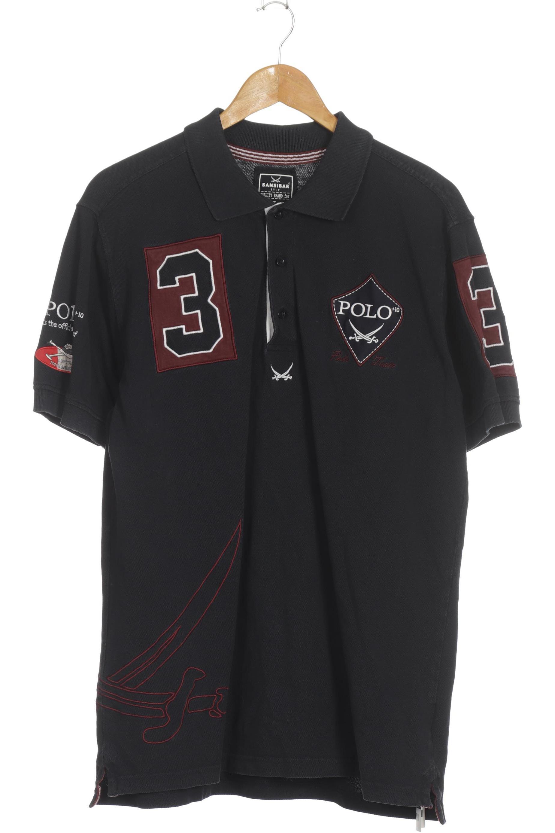 Thumbnail - Sansibar Herren Poloshirt, blau, Gr.