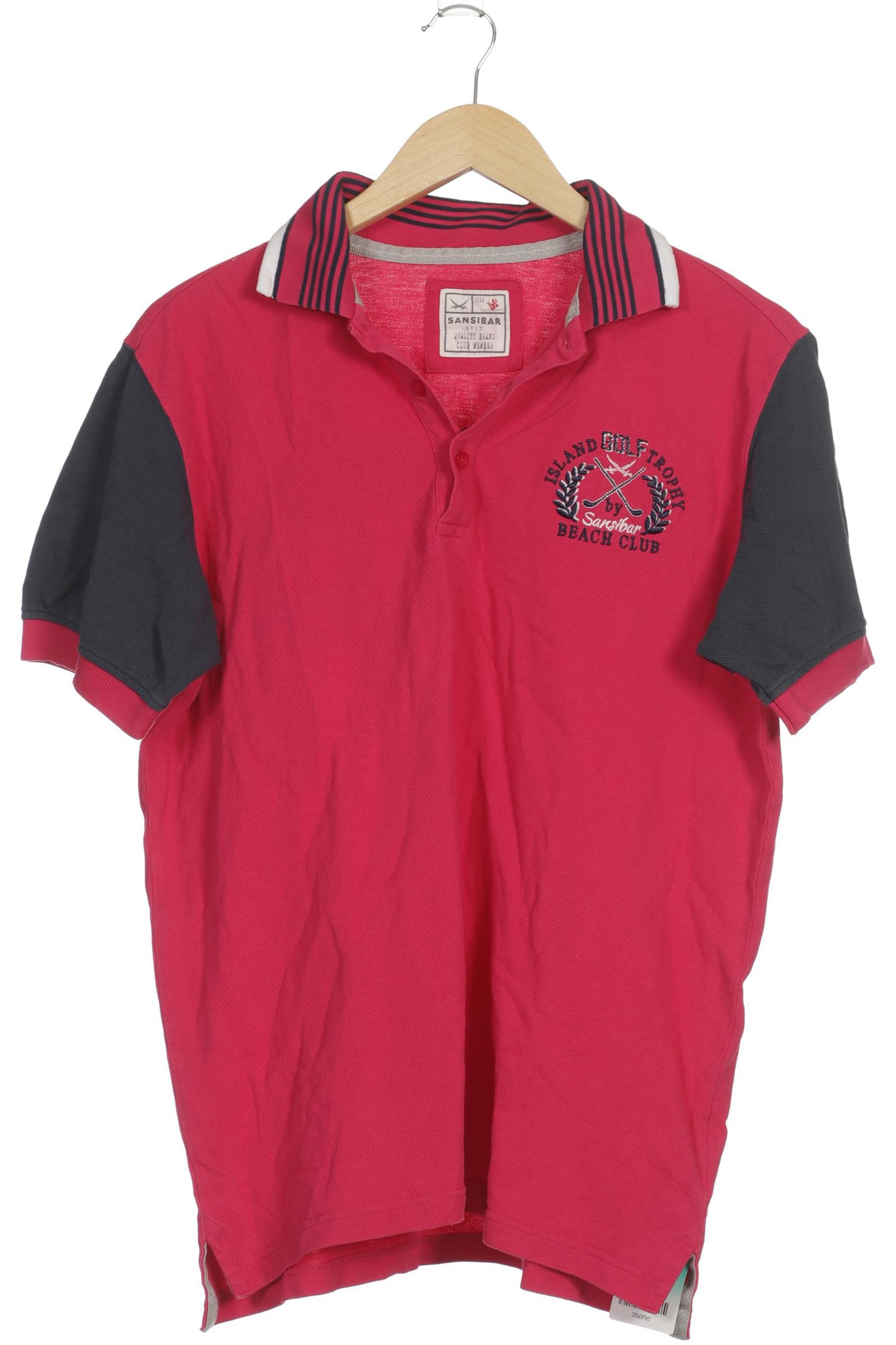 

Sansibar Herren Poloshirt, pink, Gr.