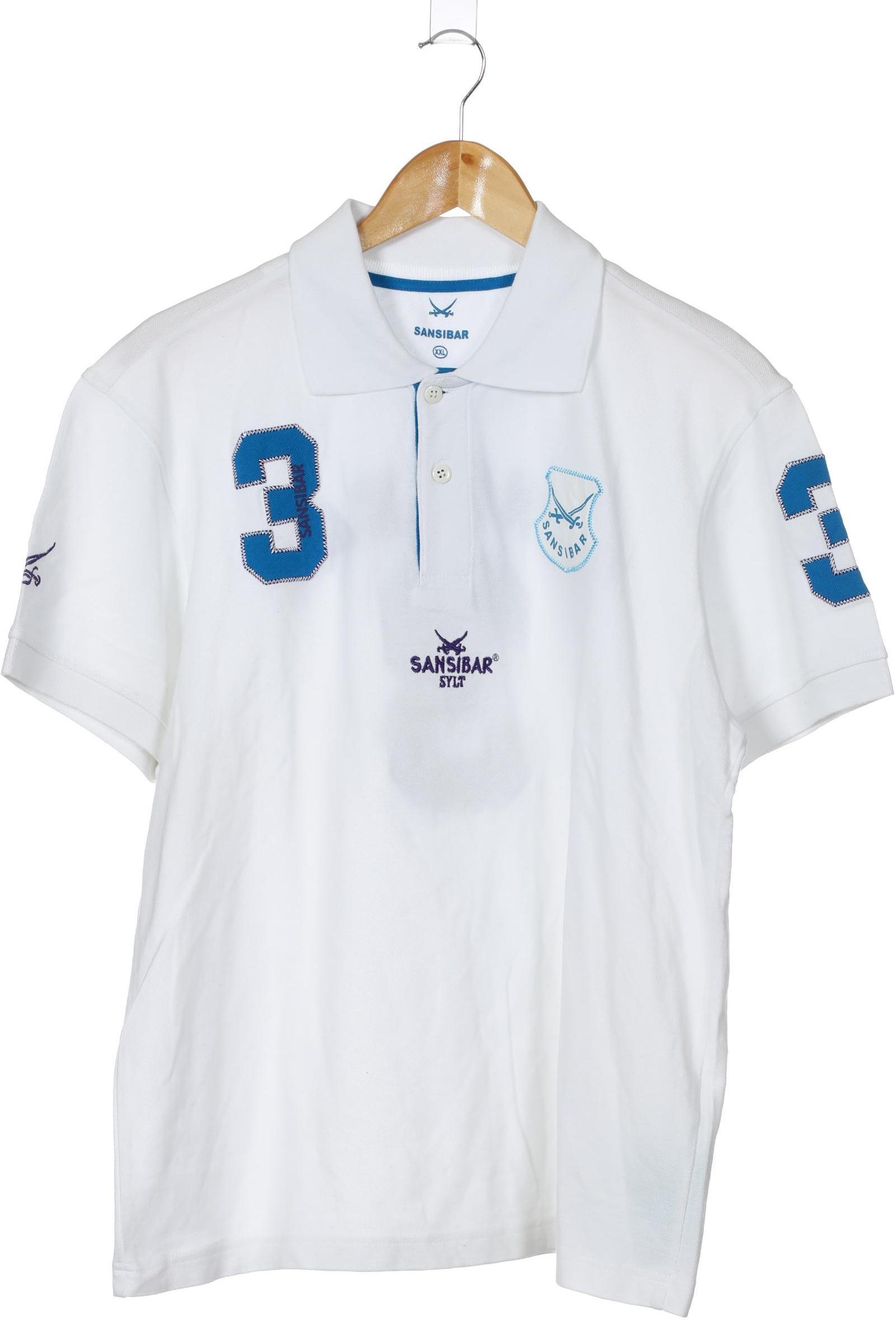 

Sansibar Herren Poloshirt, weiß, Gr.