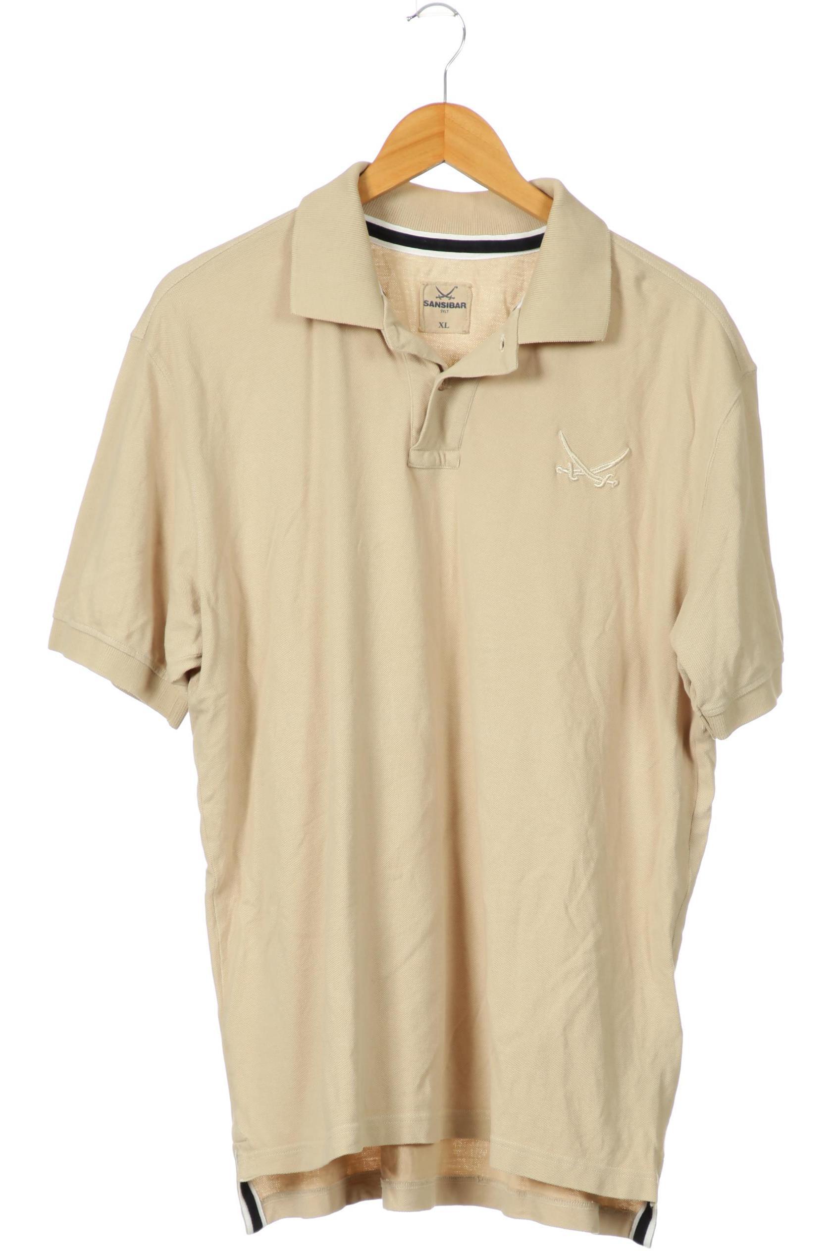

Sansibar Herren Poloshirt, beige, Gr.