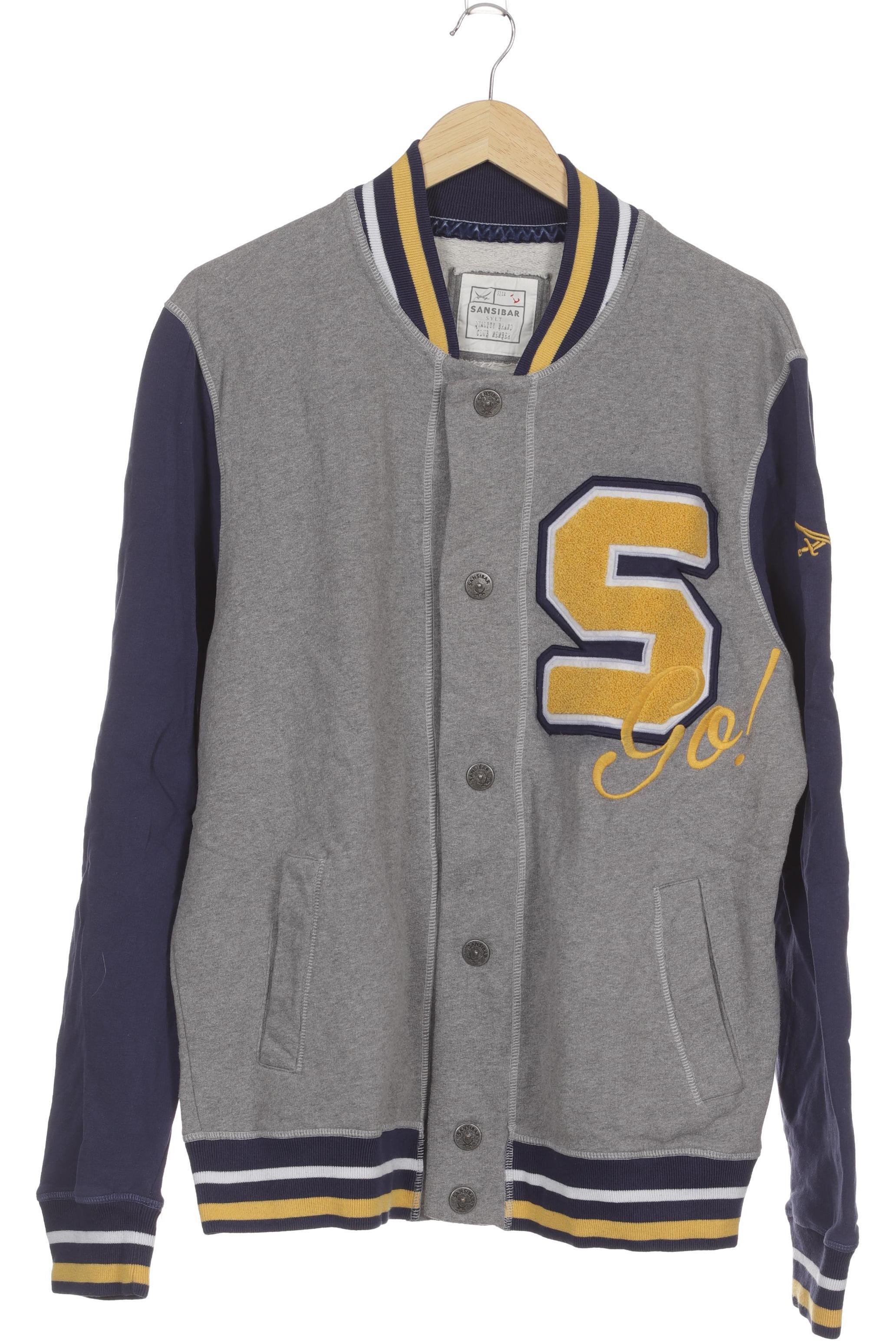 Thumbnail - Sansibar Herren Strickjacke, grau, Gr.
