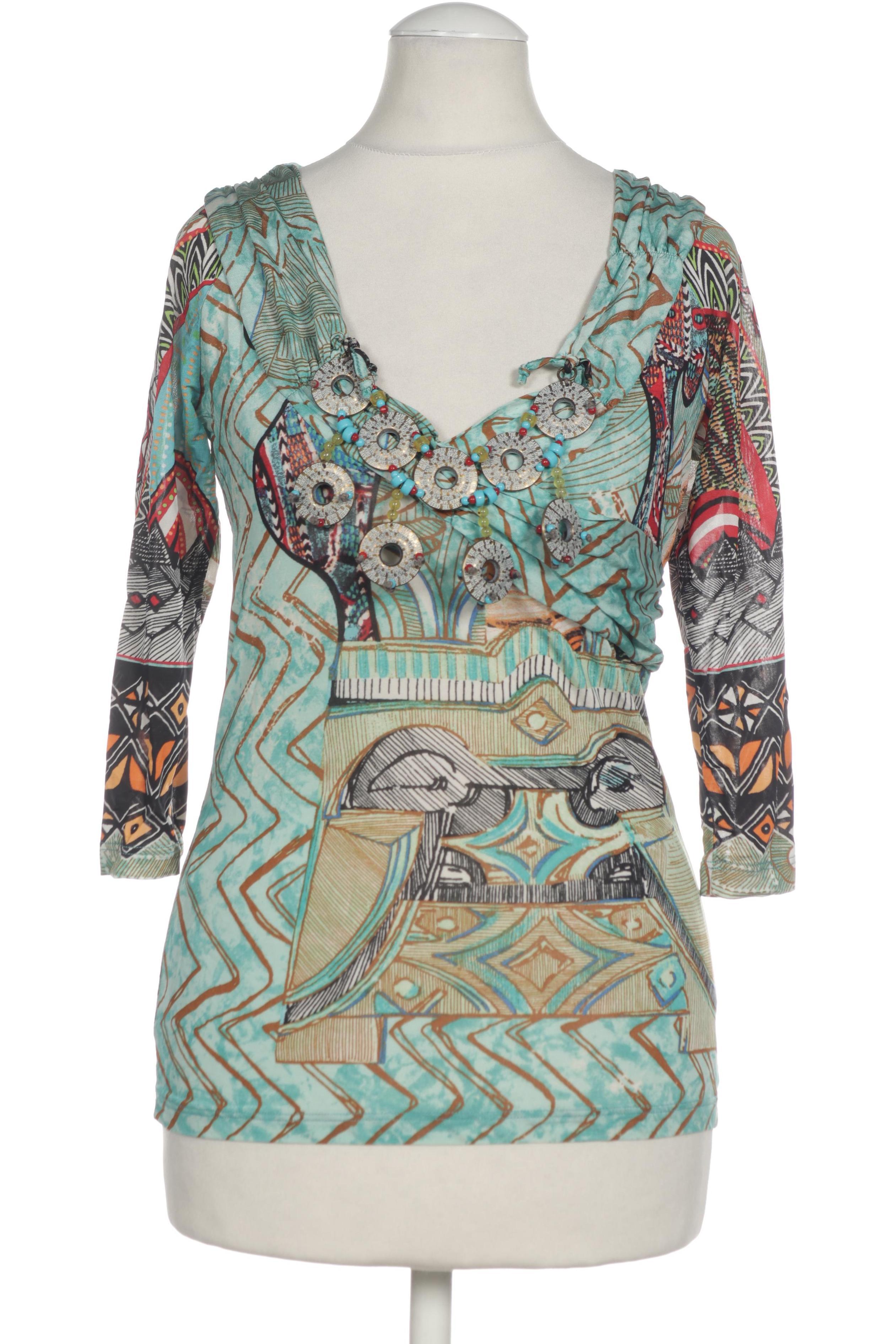 

Save THE Queen! Damen Langarmshirt, türkis, Gr.