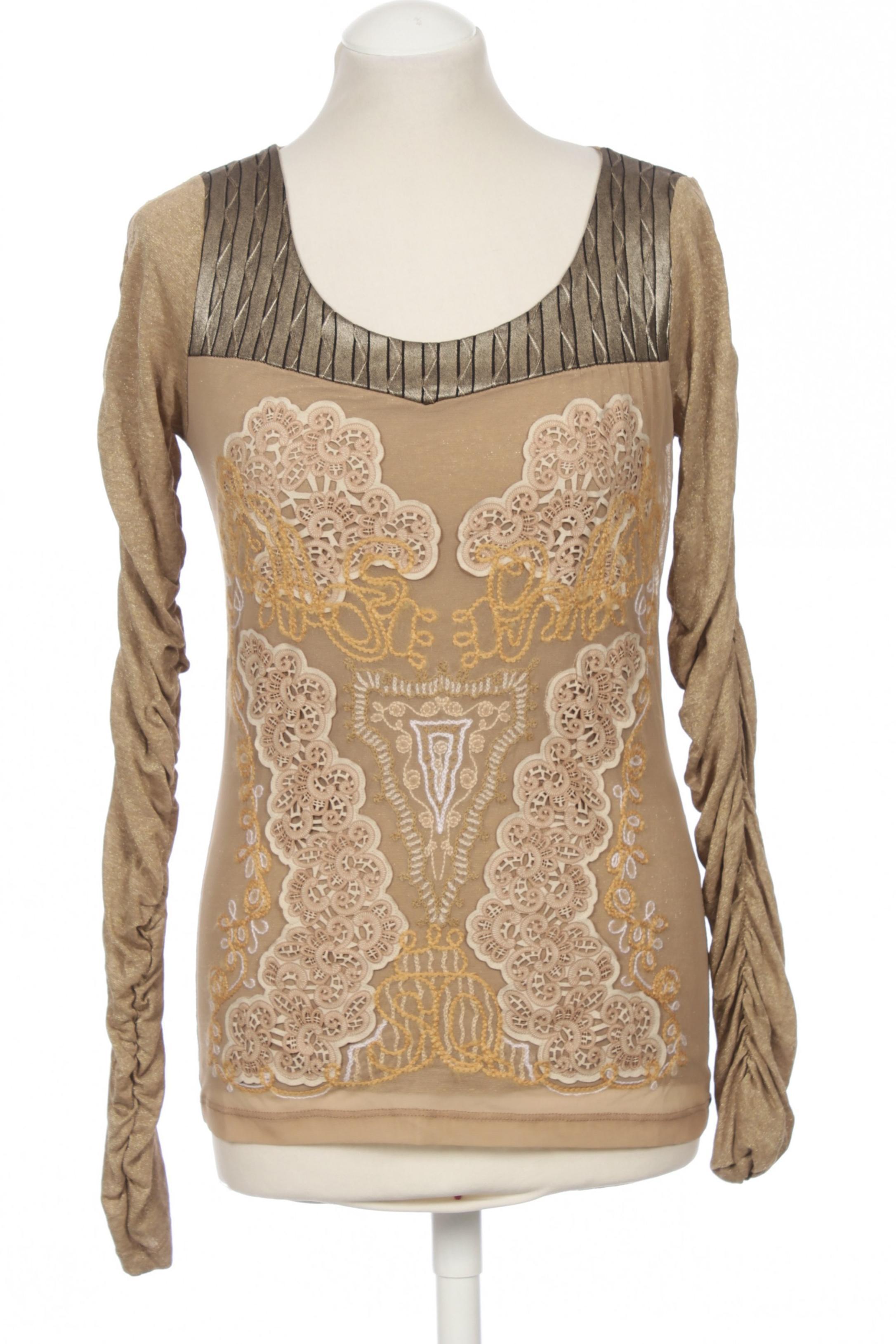 

Save THE Queen! Damen Langarmshirt, braun, Gr.