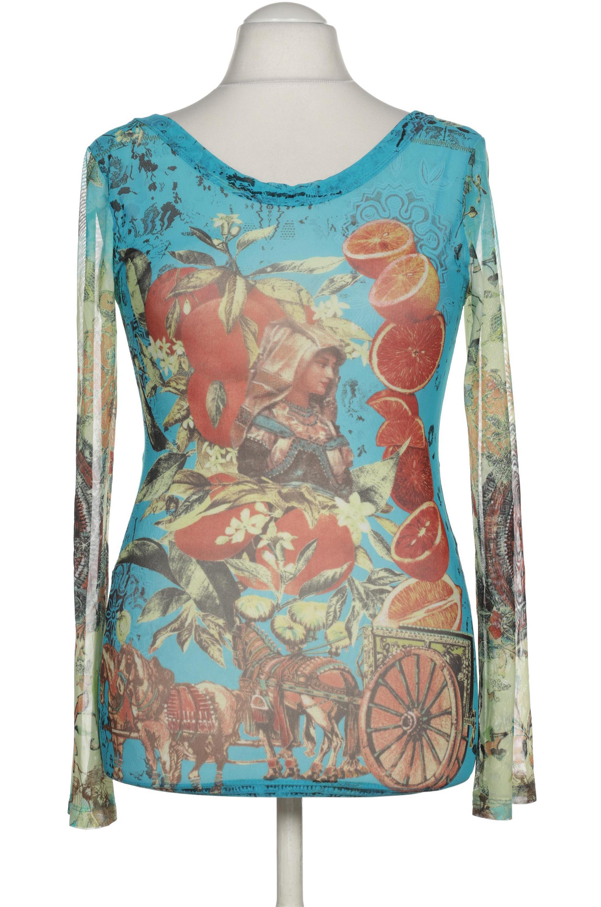 

Save THE Queen! Damen Langarmshirt, blau, Gr.