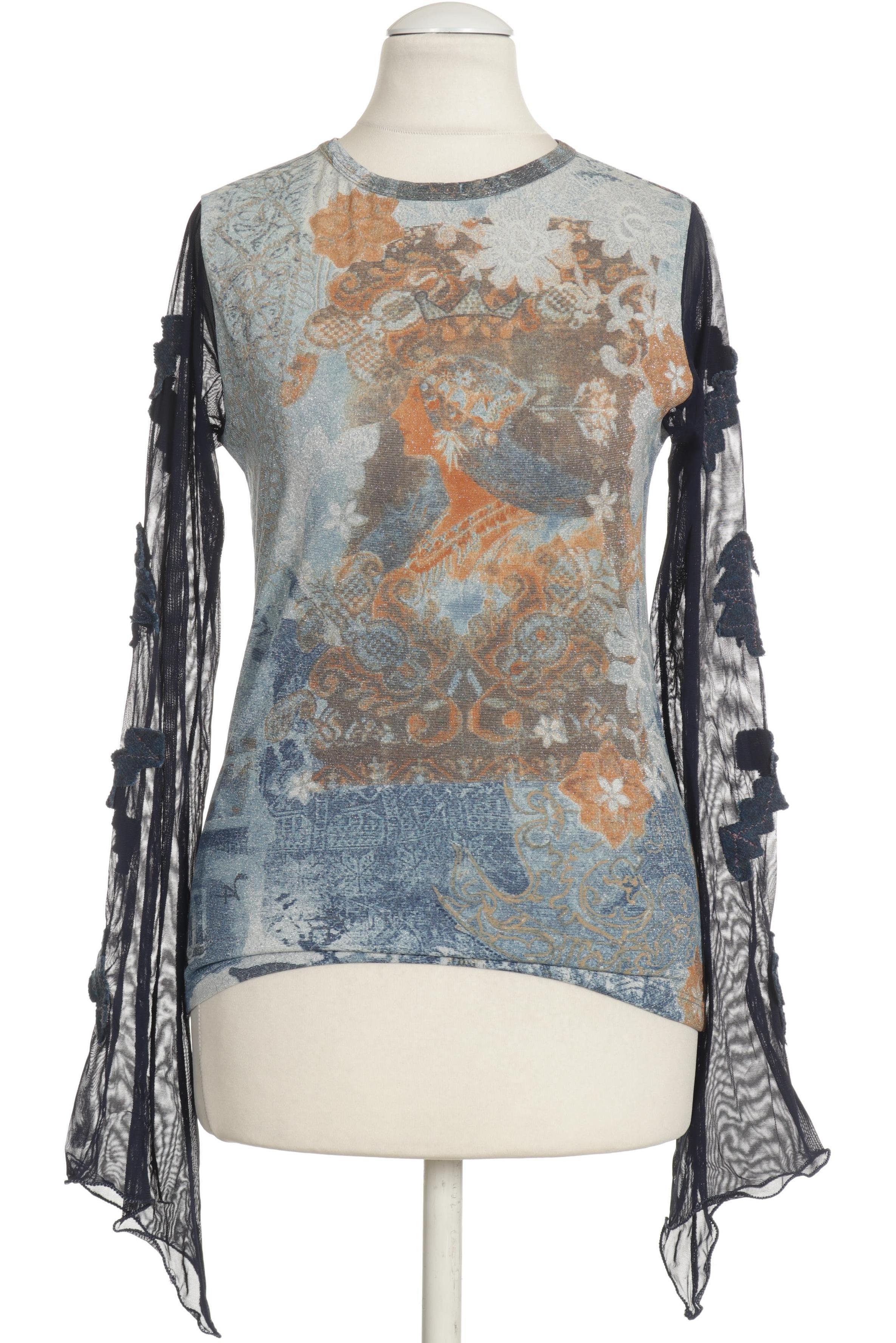 

Save THE Queen! Damen Langarmshirt, blau, Gr.