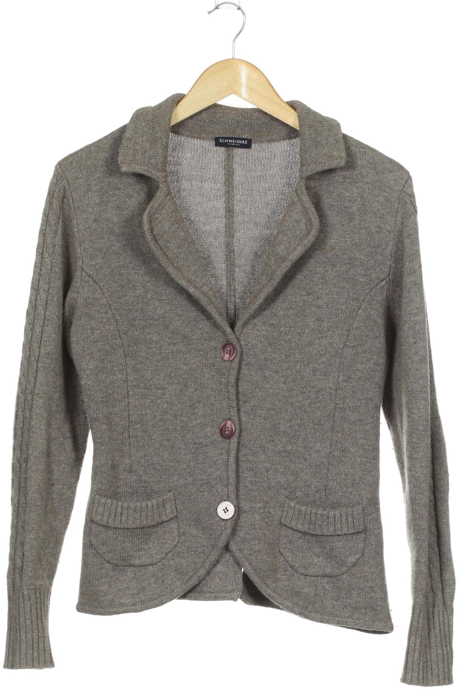 

Schneiders Salzburg Damen Strickjacke, braun, Gr. 40