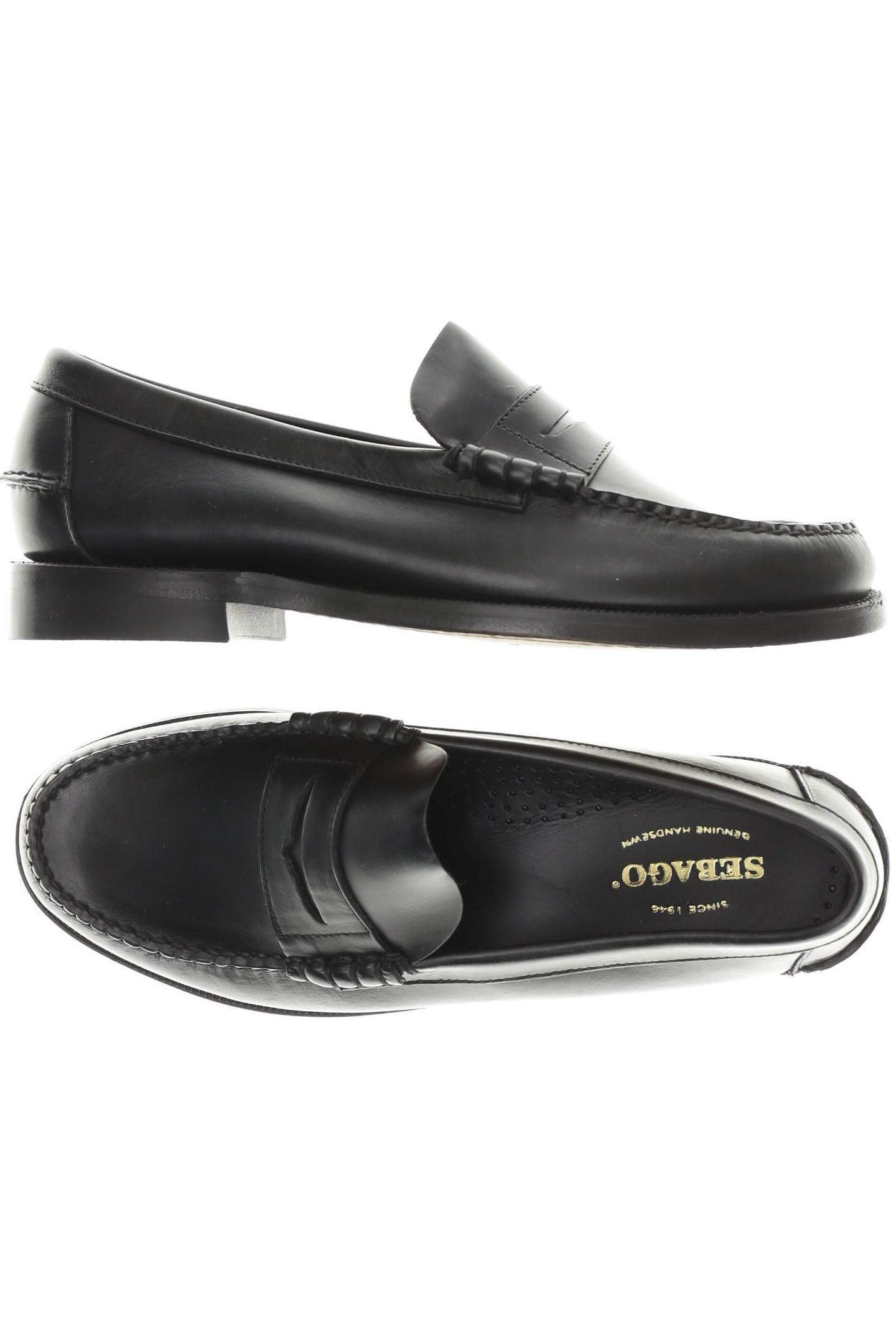 

Sebago Herren Halbschuh, schwarz, Gr. 42