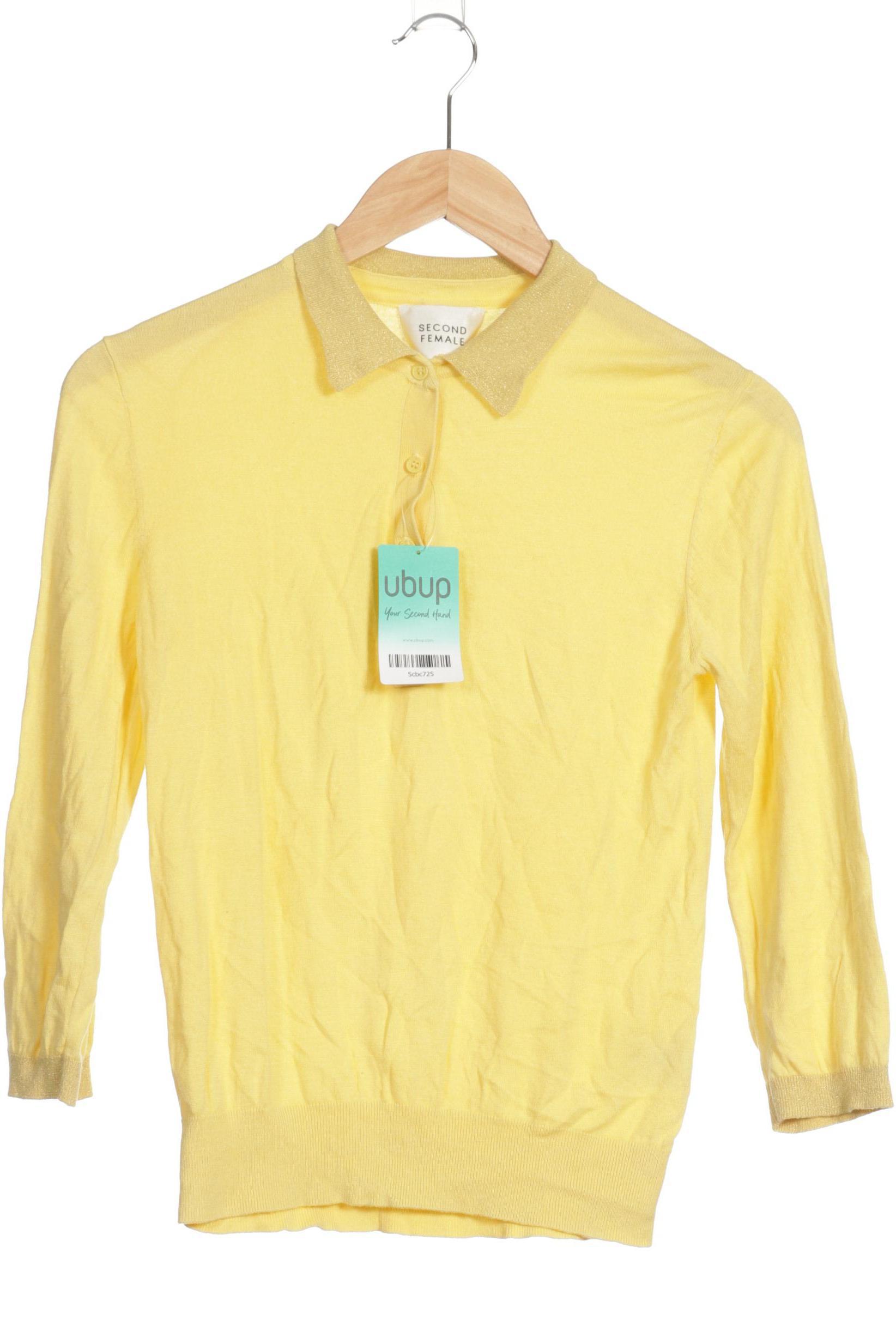 

Second Female Damen Pullover, gelb, Gr.