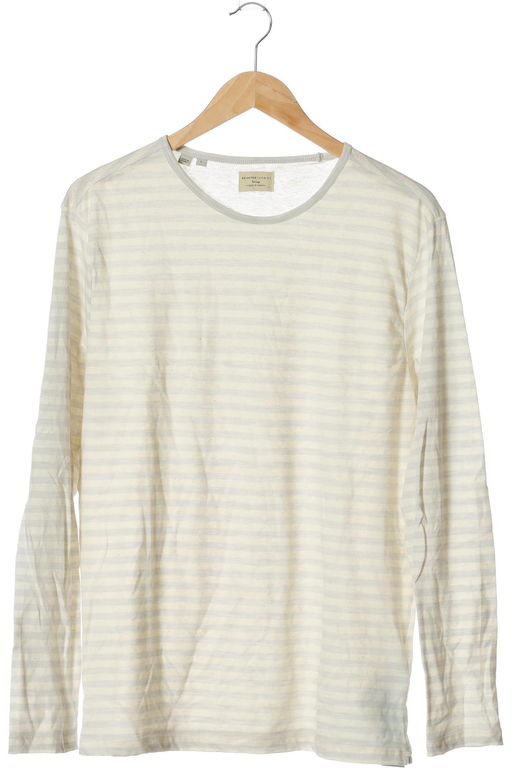 

Selected Herren Langarmshirt, beige, Gr.