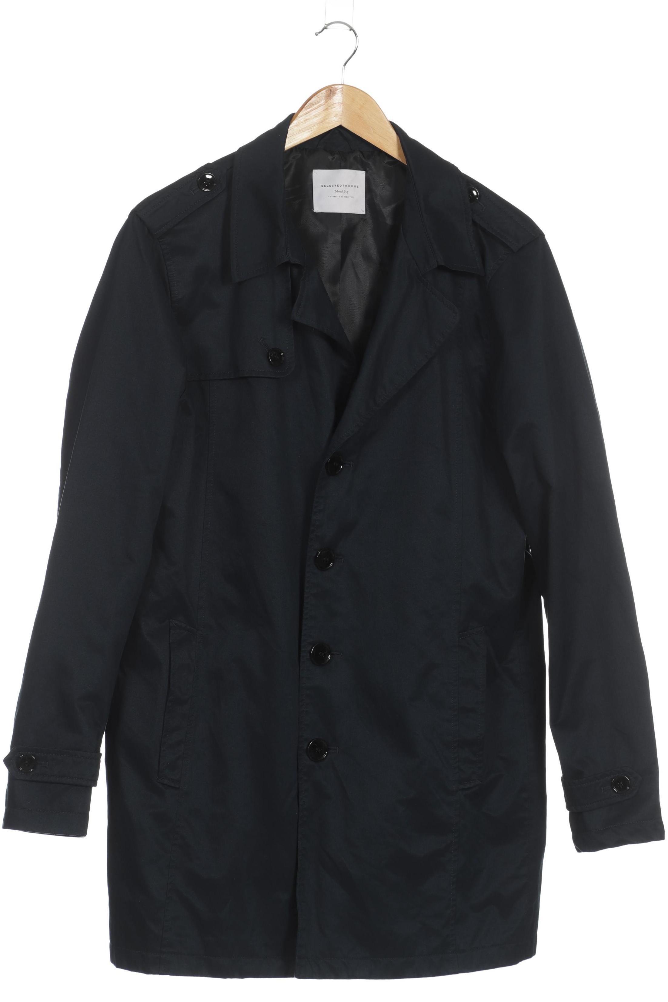 

Selected Herren Mantel, blau, Gr.
