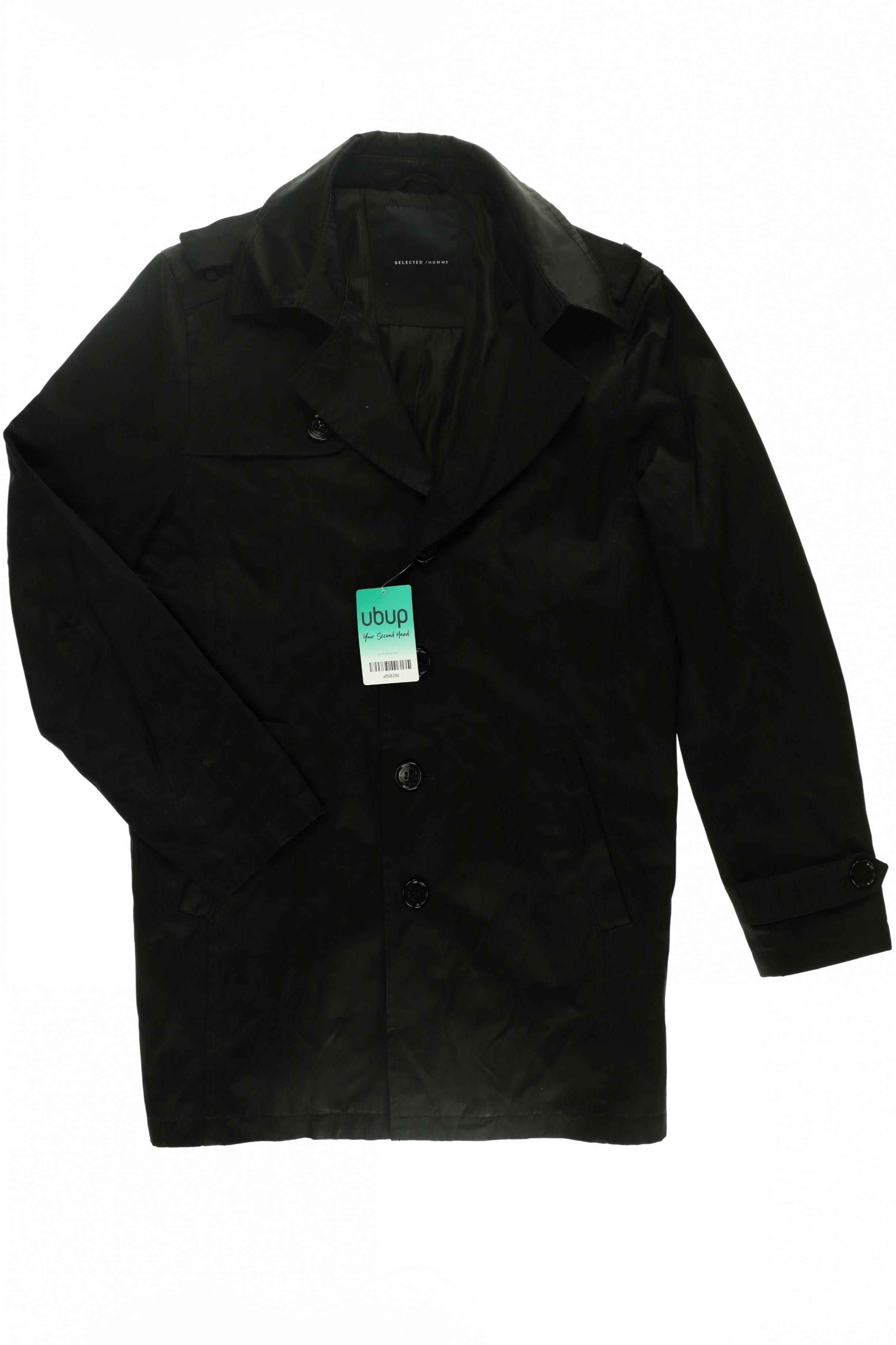 

Selected Herren Mantel, schwarz, Gr.