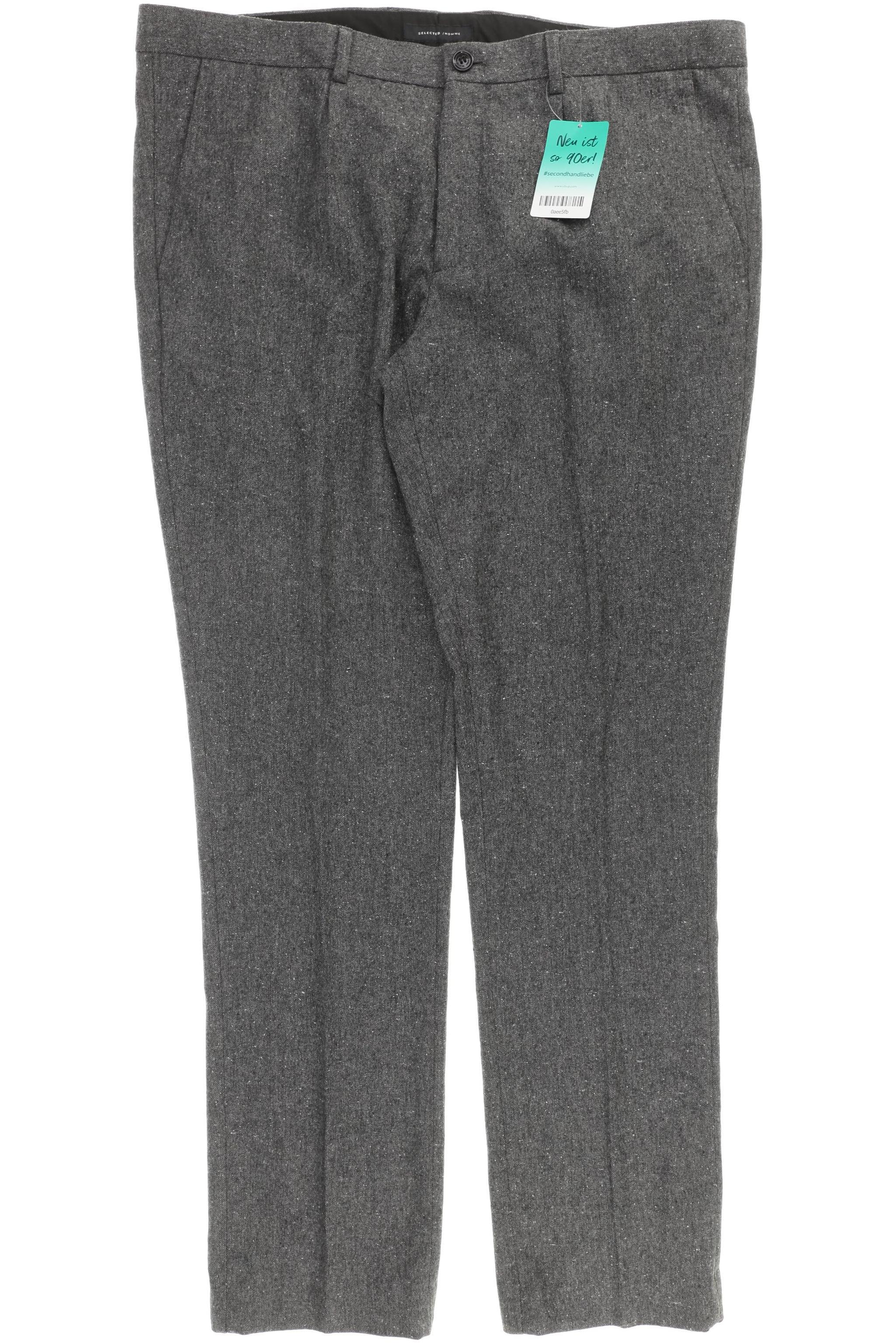 Thumbnail - Selected Herren Stoffhose, grau, Gr. 56