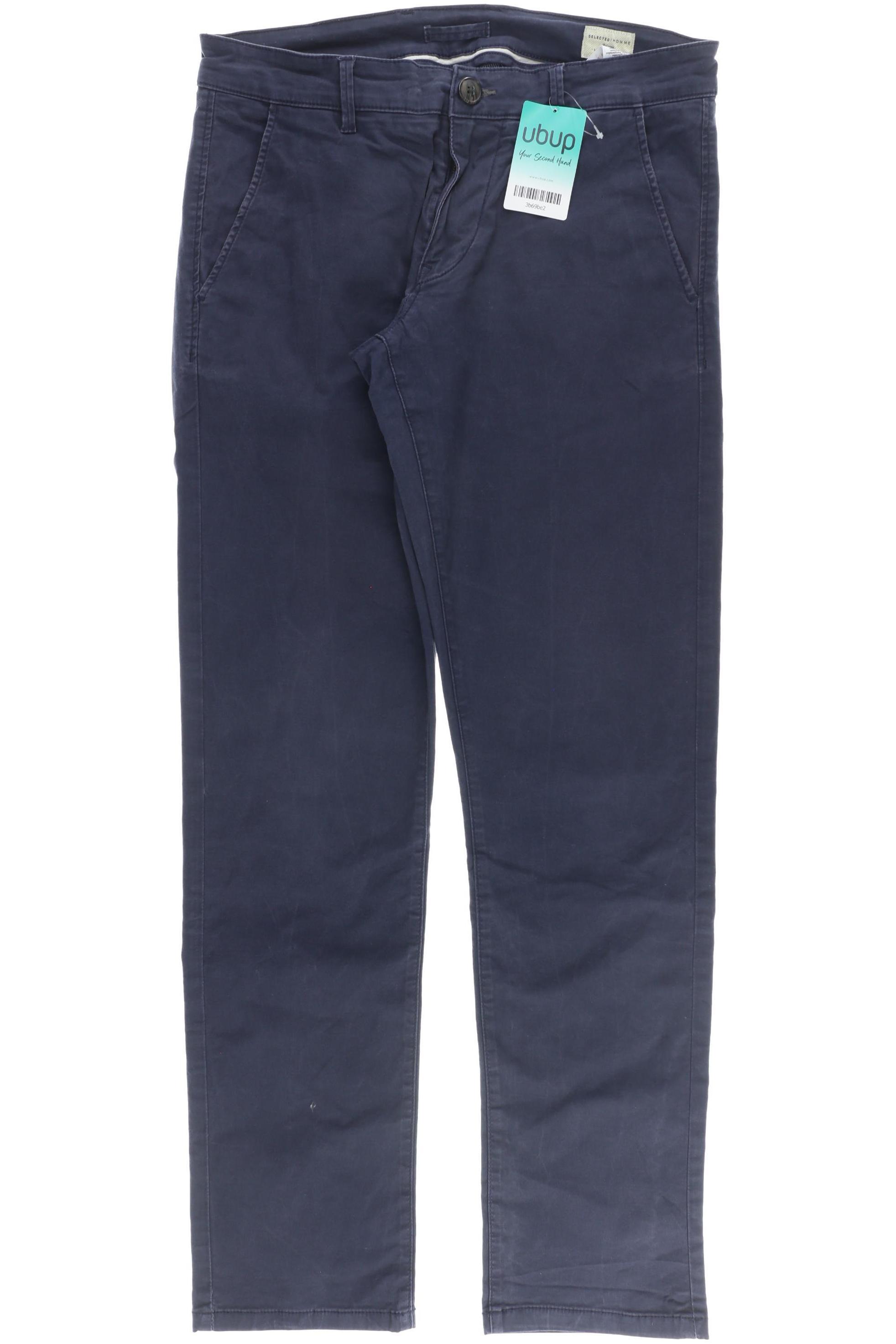 

Selected Herren Stoffhose, blau, Gr. 32