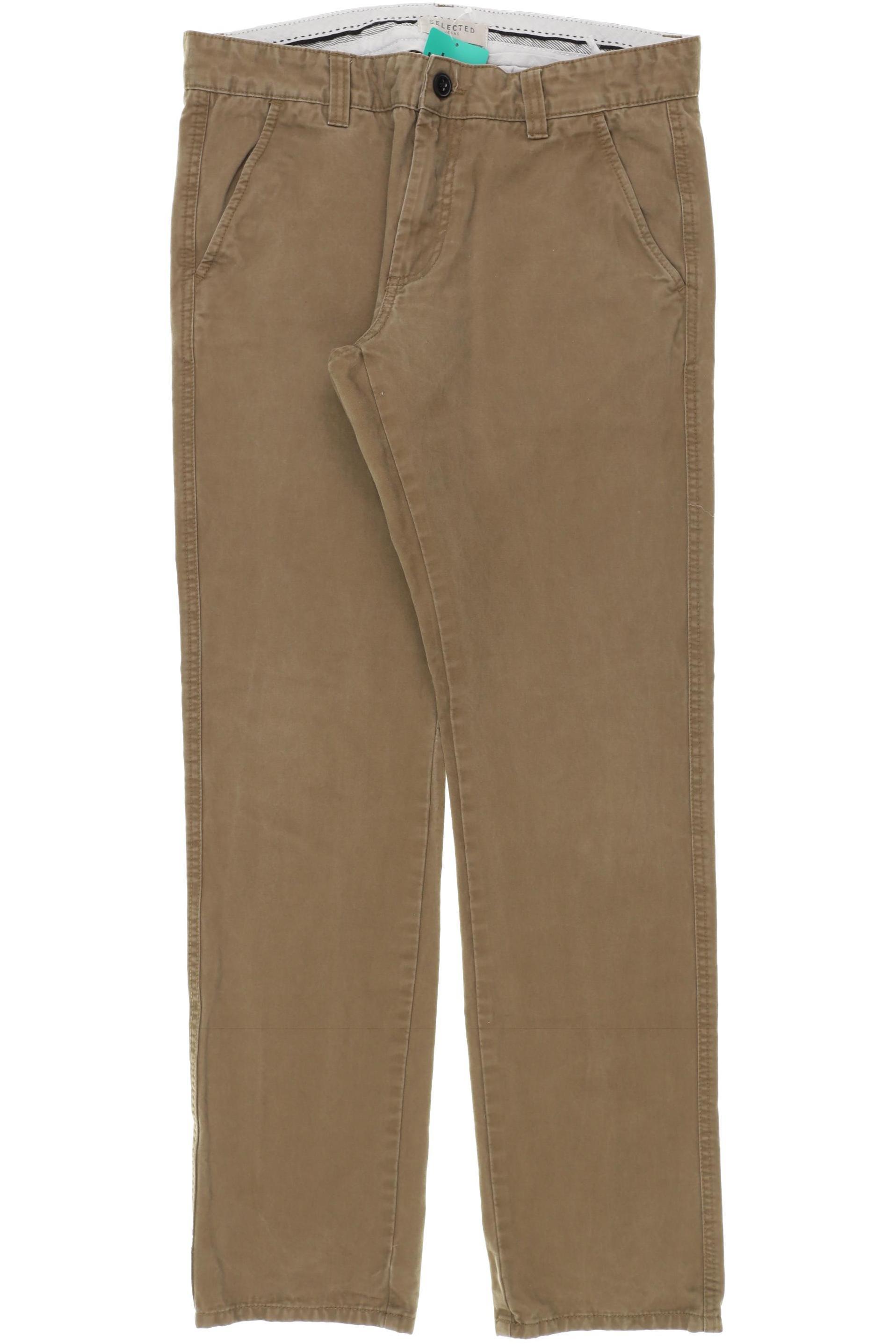 Thumbnail - Selected Herren Stoffhose, beige, Gr. 32
