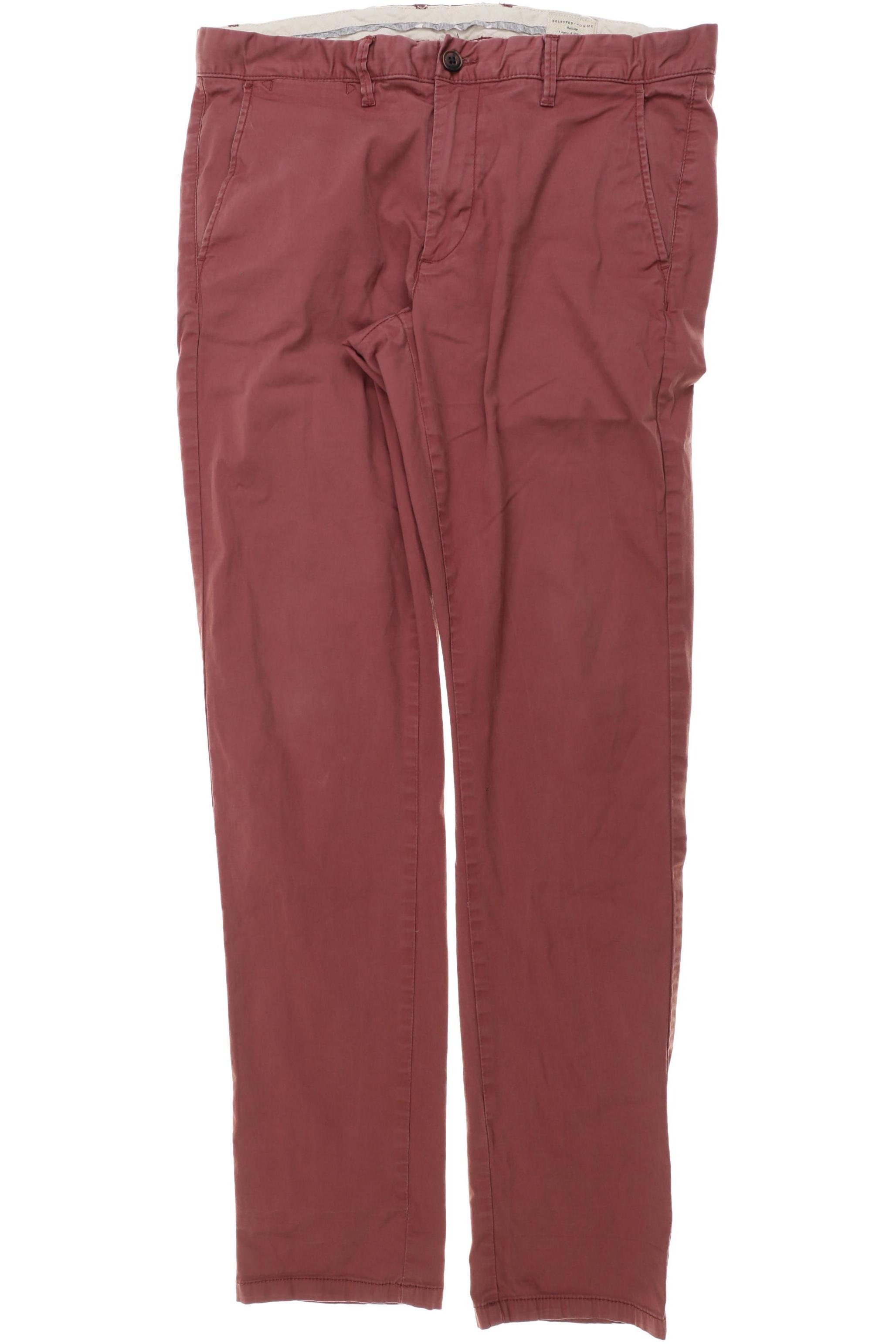 Thumbnail - Selected Herren Stoffhose, pink, Gr. 34