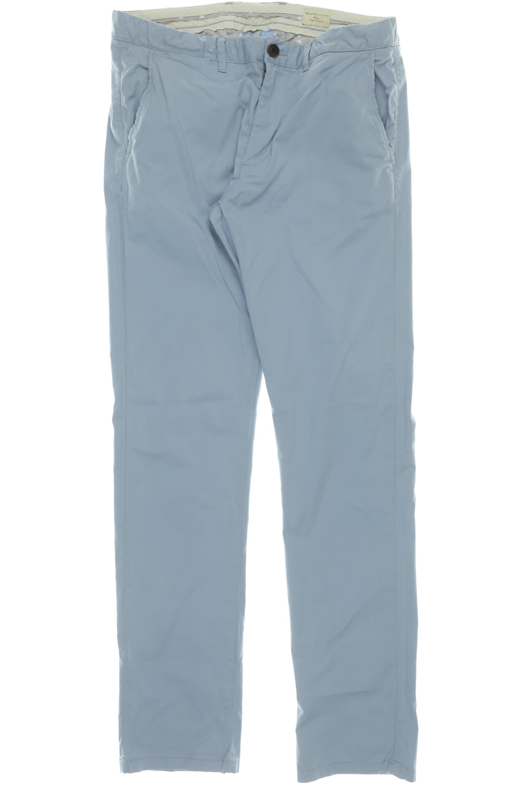 Thumbnail - Selected Herren Stoffhose, blau, Gr. 34