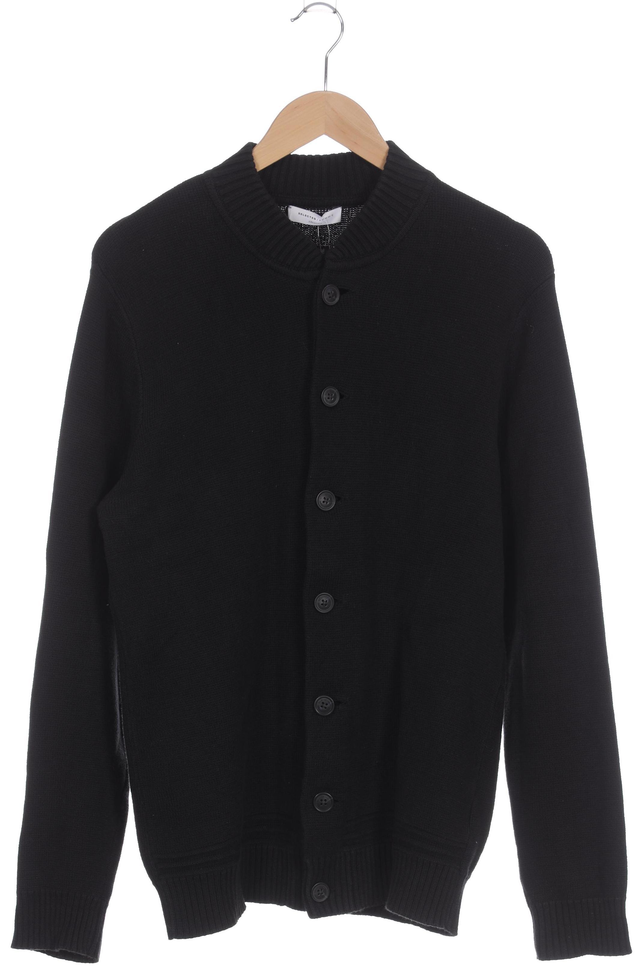

Selected Herren Strickjacke, schwarz, Gr.
